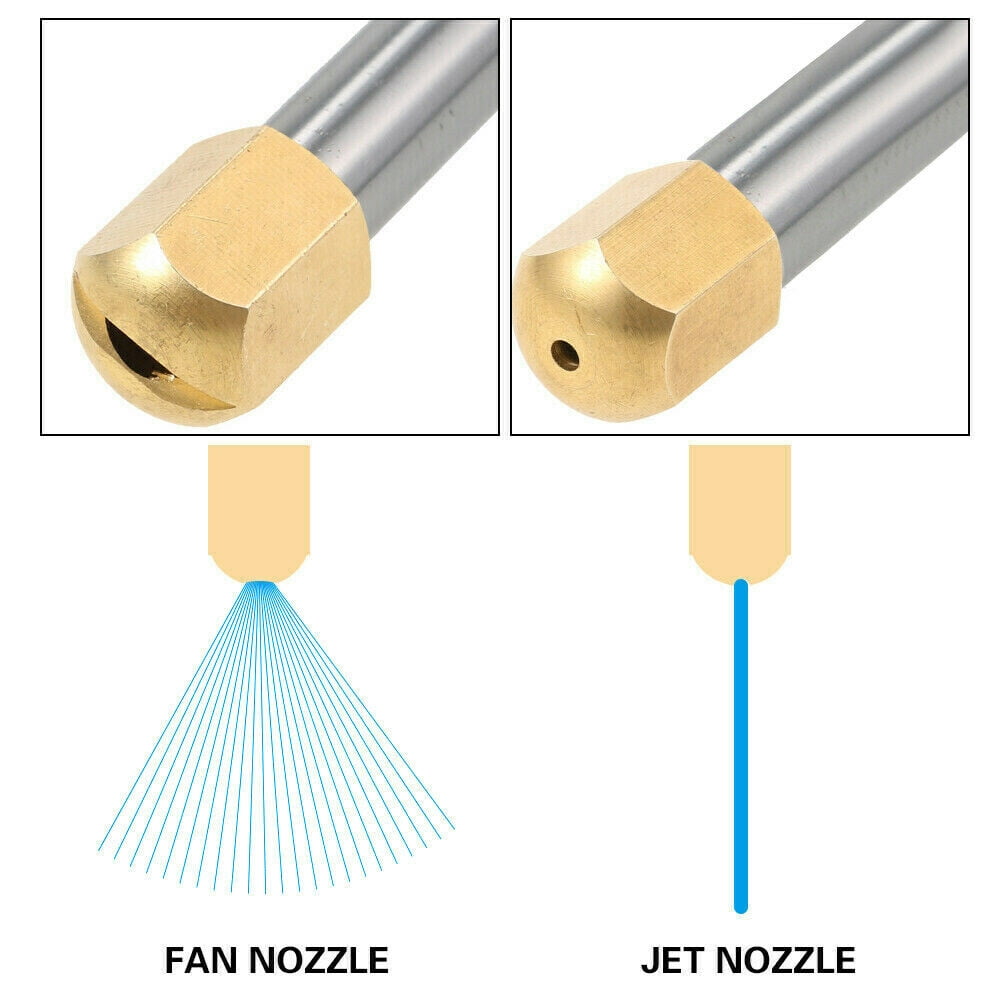DEUUZHENQI High Pressure Hose Nozzle, 2-in-1 Power Washing Wand with Quick Connect, Heavy-Duty Spray Attachment for Garden and Driveway (5000 PSI) xc8a5
