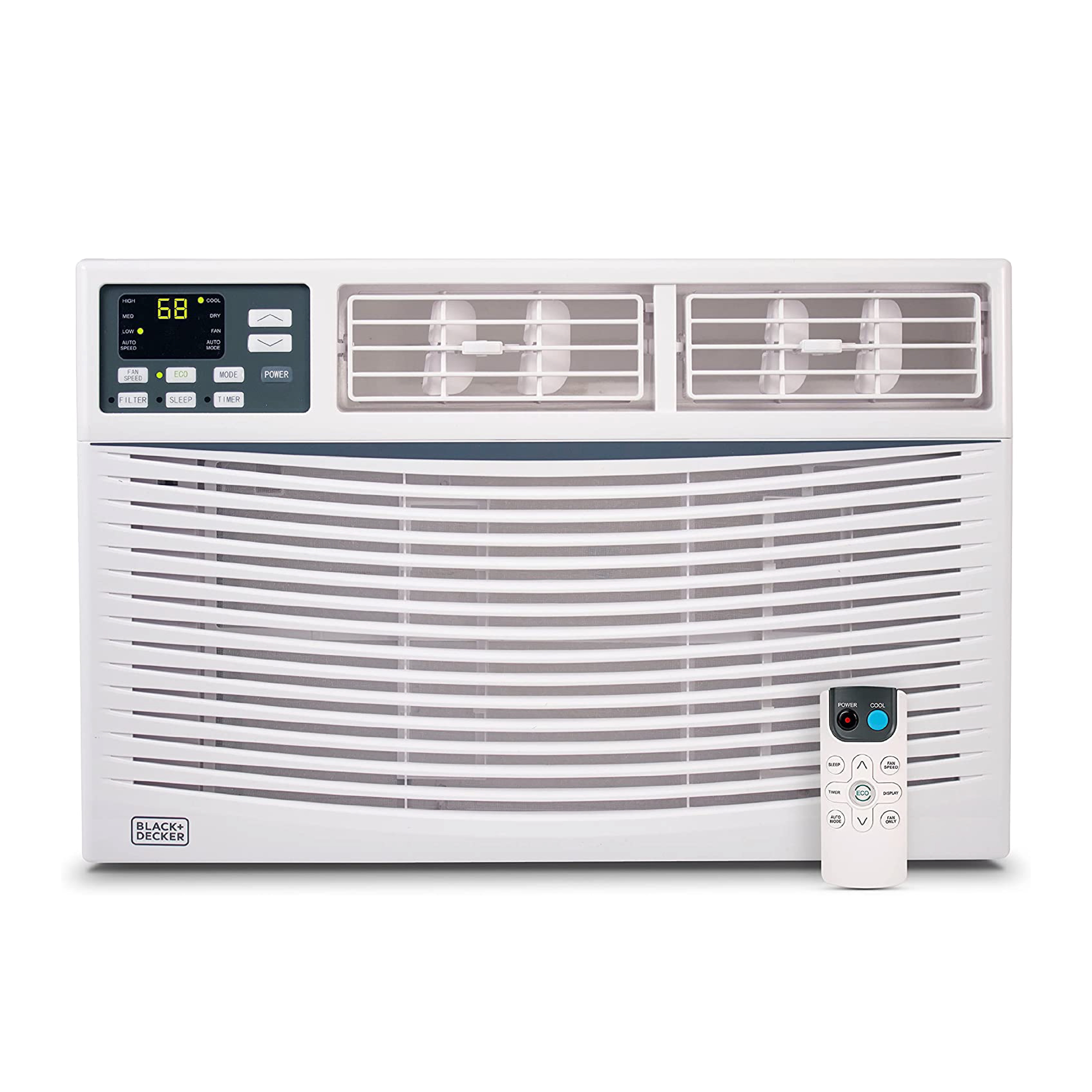 BLACK+DECKER 10,000 BTU Window Air Conditioner (White, 450 Sq Ft Coverage) 5ibq6