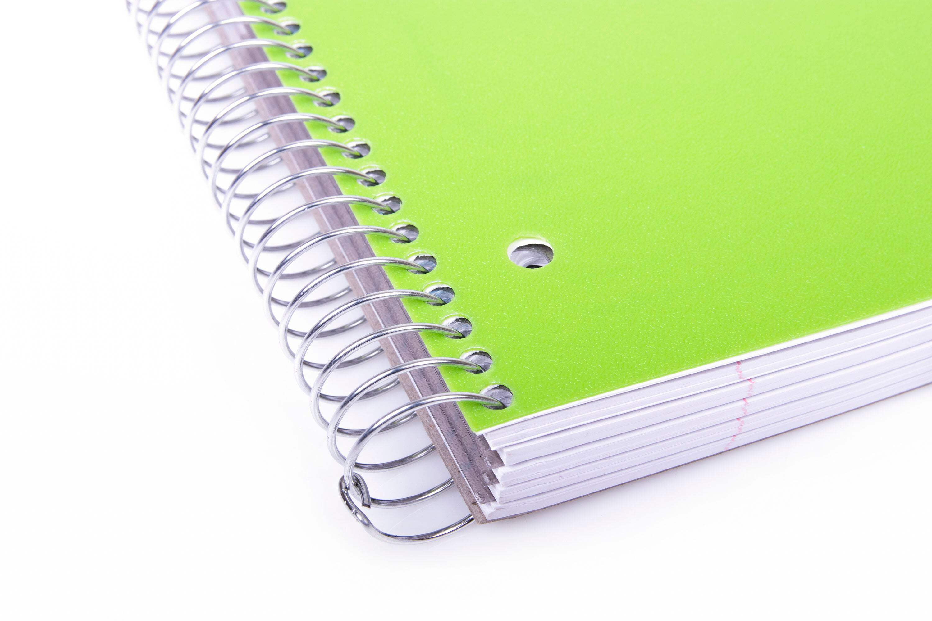 Mintra 5 Subject Notebook, Wide Ruled Spiral Journal with Durable Poly Cover and 5 Pockets (Blue, 200 Sheets) zz9w3