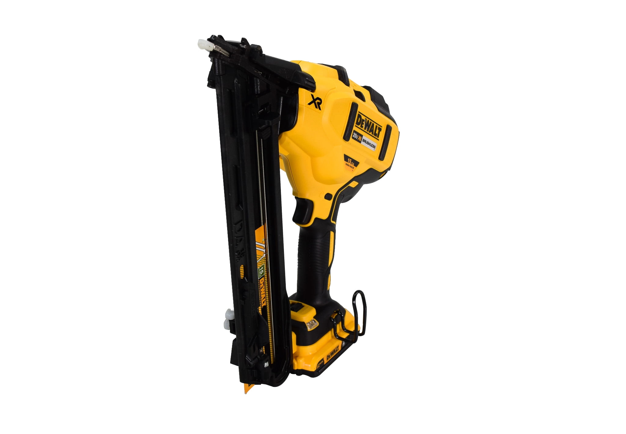 DEWALT 20V MAX XR Cordless 15-Gauge Finish Nailer Kit with Battery, Charger, and Contractor Bag (2.5 in) mn7yc