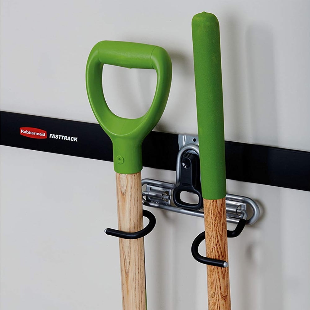 Rubbermaid FastTrack Garage Storage Dual Handle Hook (Silver, 10 in) unoja