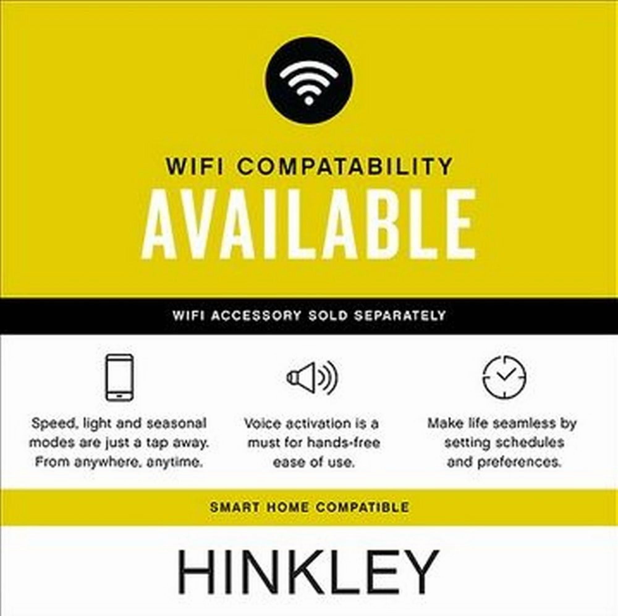 Hinkley Lighting Highland Illuminated Ceiling Fan with Light (Metallic Matte Bronze, 52 in) pnr0f