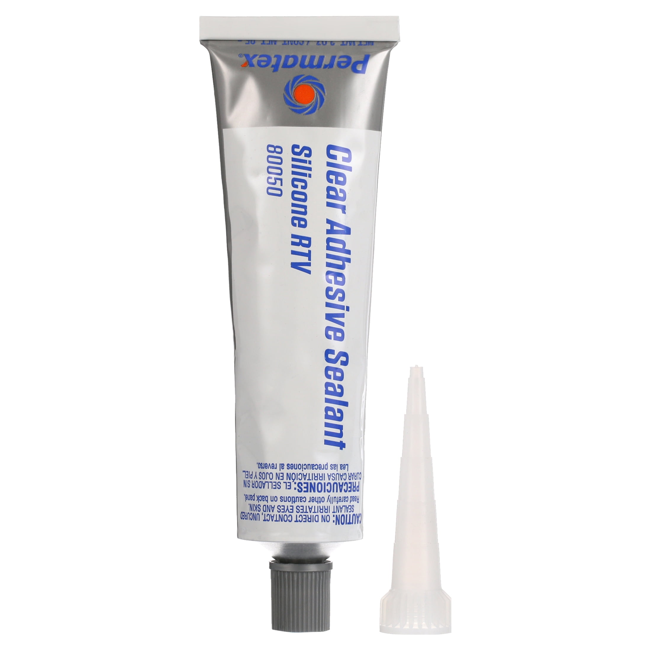 Permatex 75151 Clear RTV Silicone Adhesive Sealant (Clear, 3 oz) dp5d7