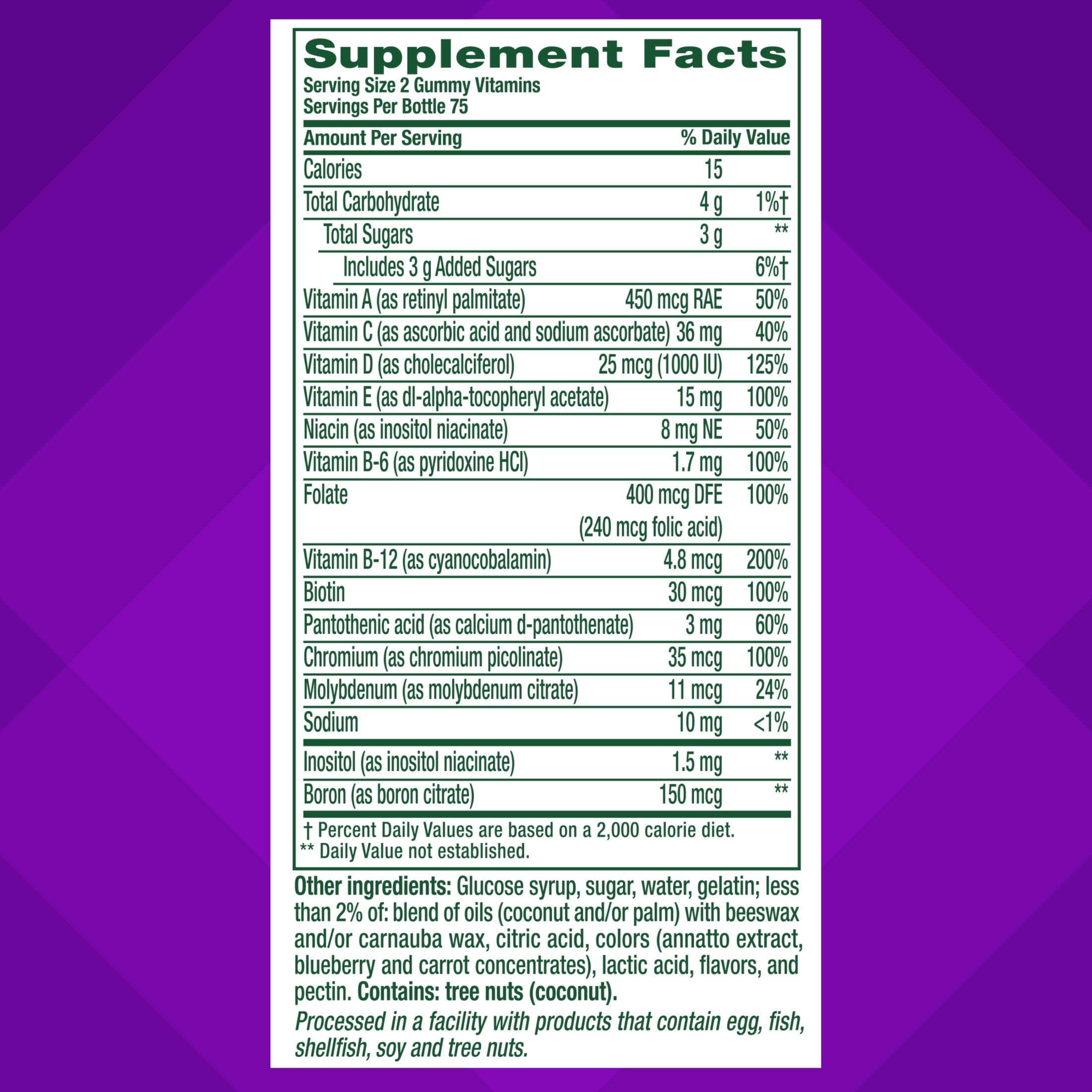 vitafusion MultiVites Gummy Multivitamins for Adults, Daily Nutritional Support (Assorted Fruit, 150 Count) jelqy