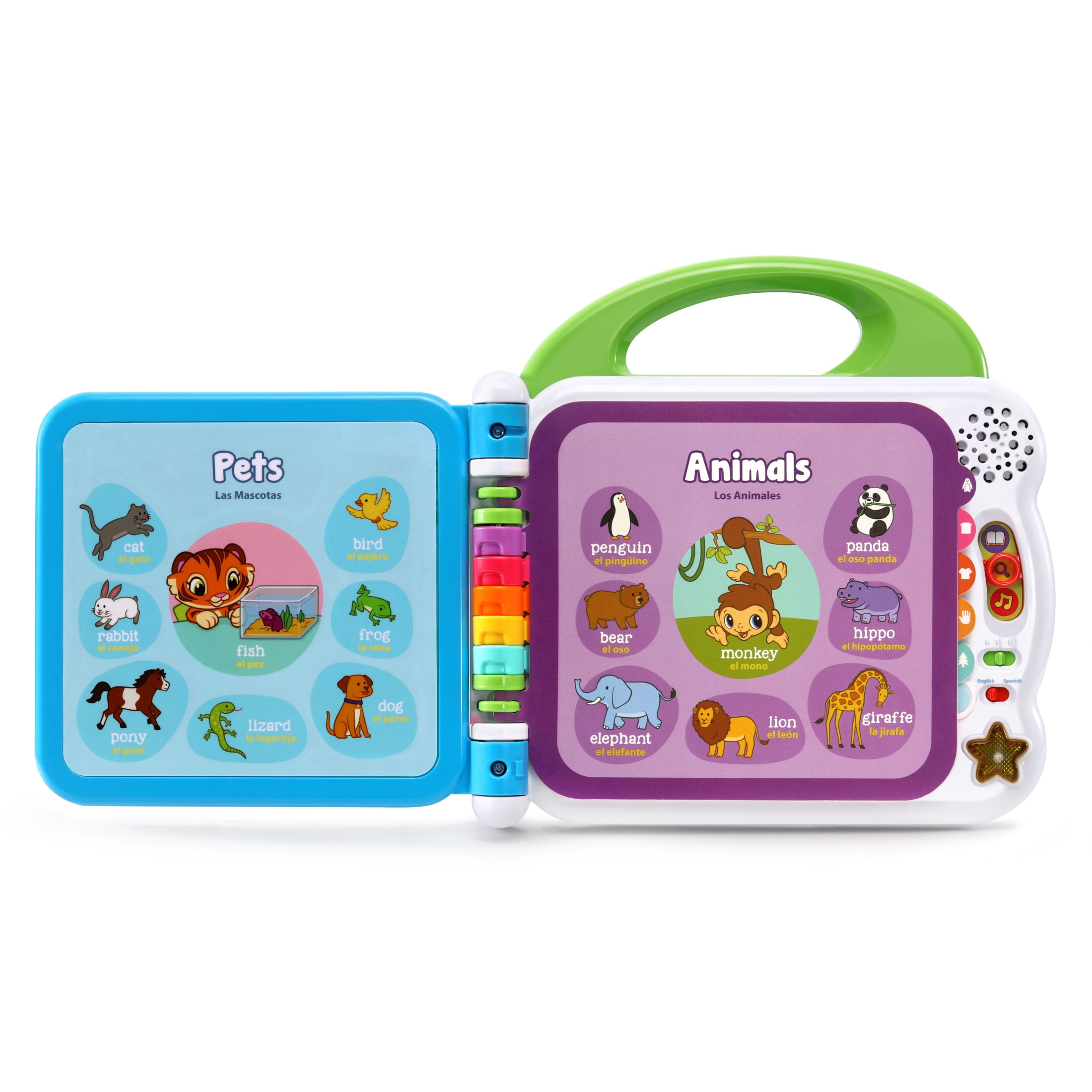 LeapFrog Learning Friends 100 Words Bilingual Electronic Book (English and Spanish, 1 Unit) q12mv