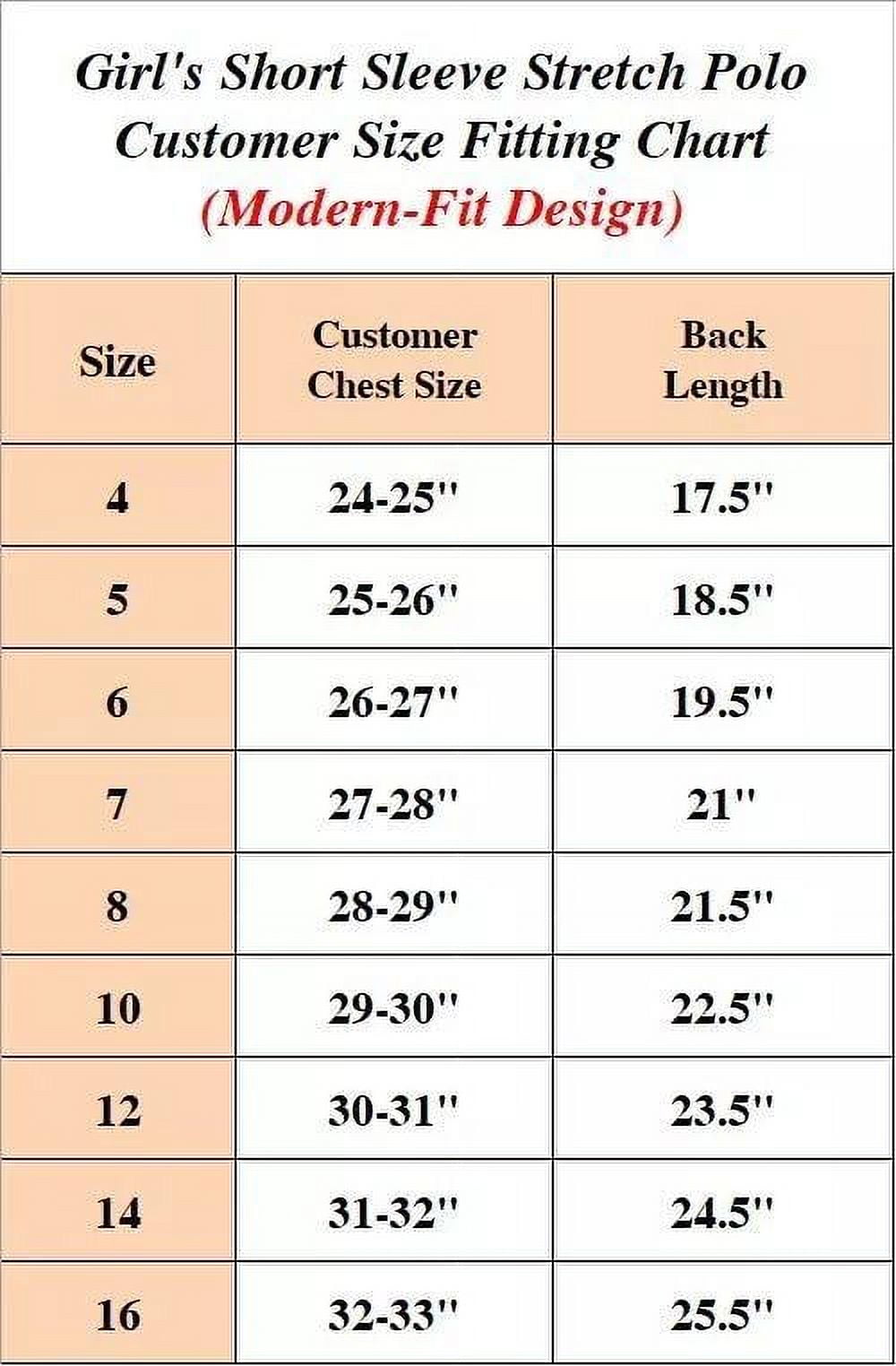 Galaxy by Harvic Girls Short Sleeve Stretch Pique Polo Shirt School Uniform (5-Pack, Black, Size 4-20) p4eg8