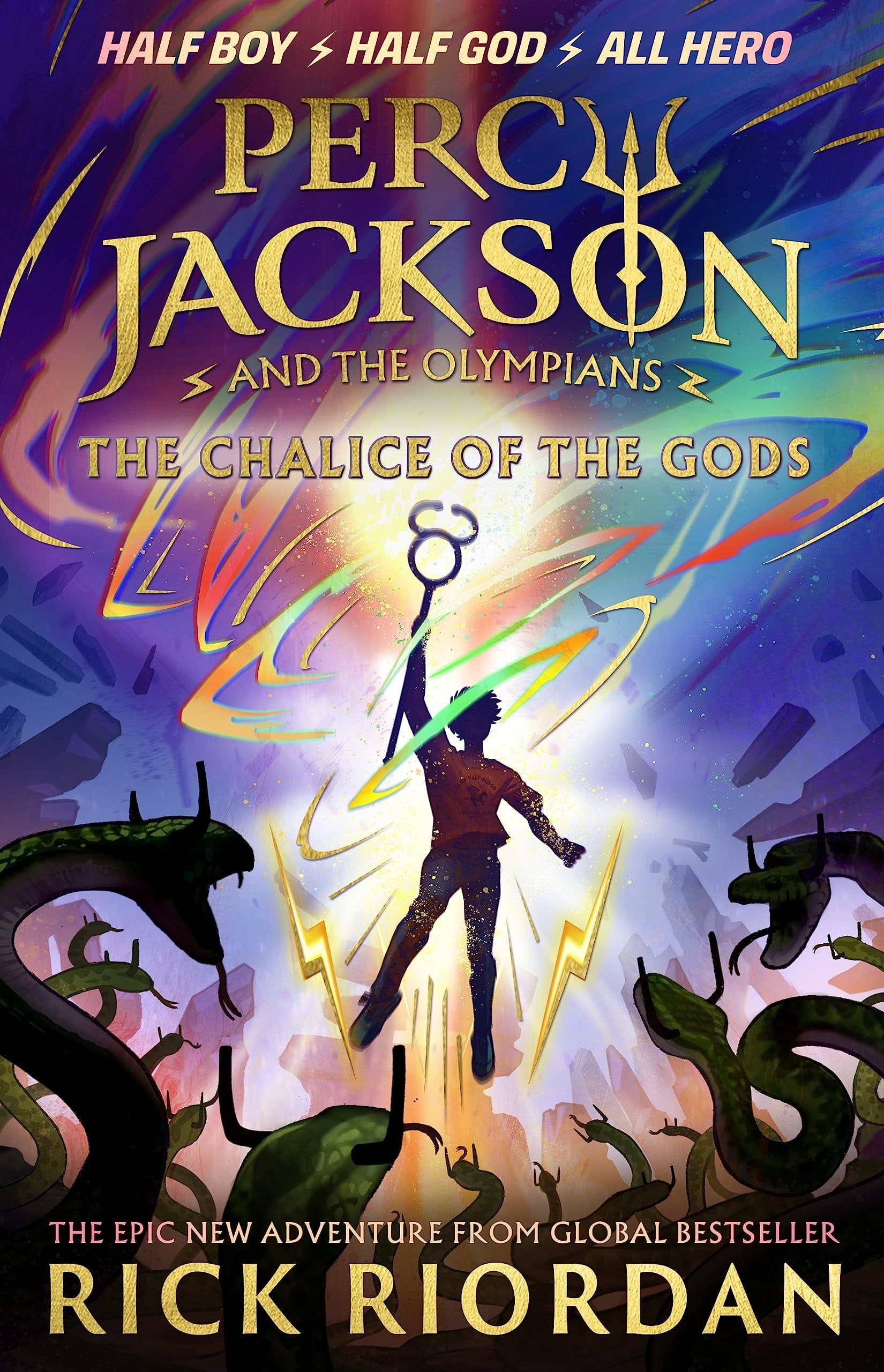 Puffin The Chalice of the Gods by Rick Riordan (Percy Jackson Series, Paperback) srhed