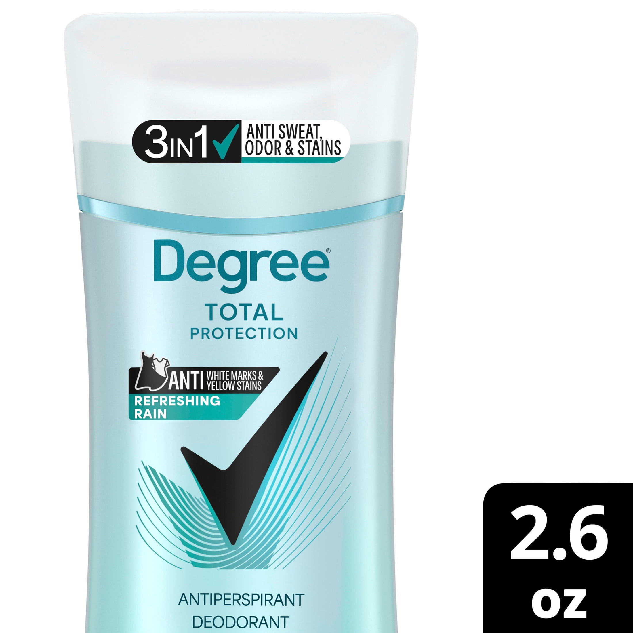 Degree UltraClear Antiperspirant Deodorant Pure Rain Anti-Stain Protection (White, 2.6 oz) j4wbc