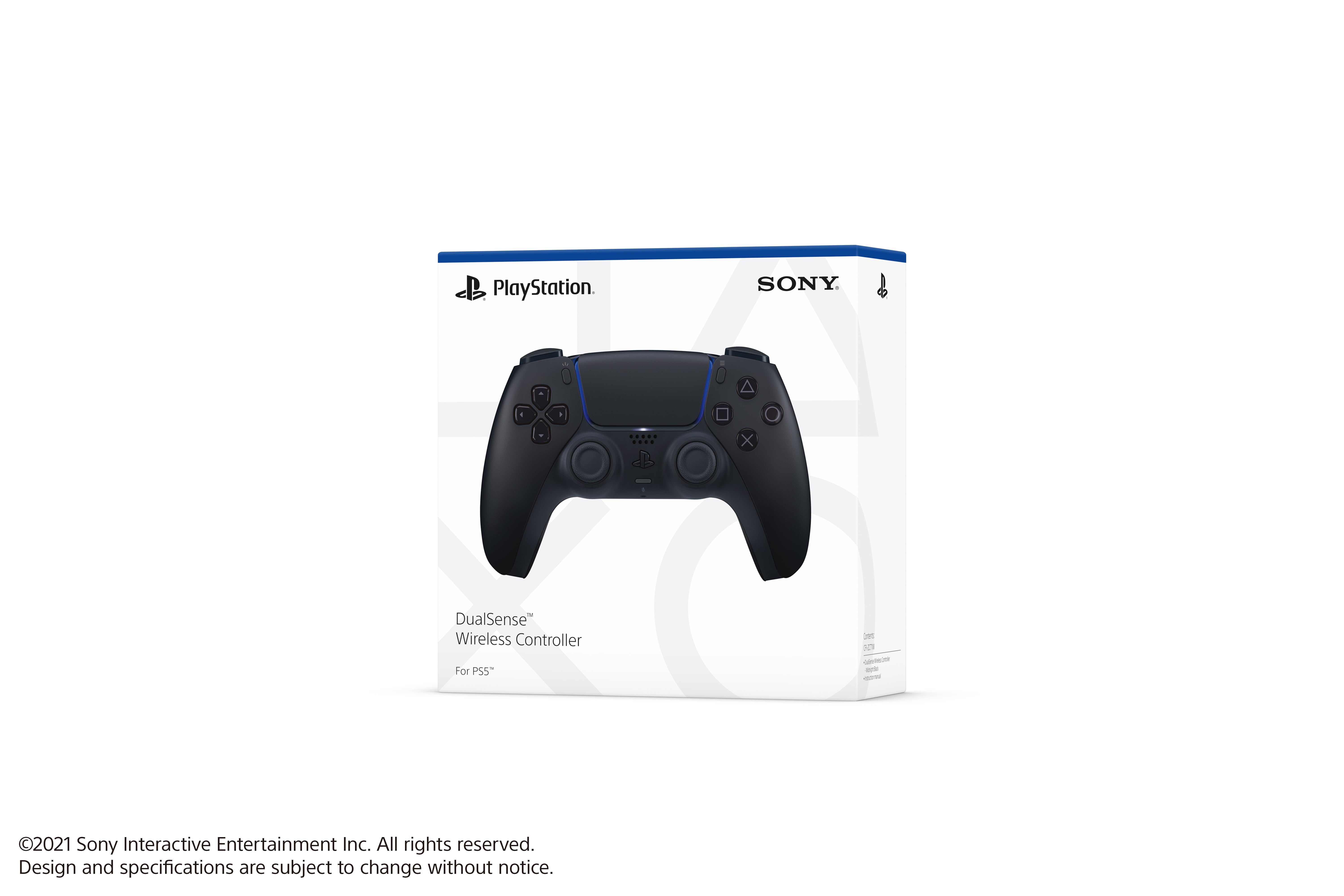 PlayStation DualSense Wireless Controller for PlayStation 5 (Midnight Black, 1 Count) b66uq