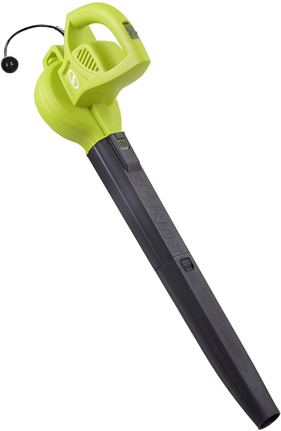 Sun Joe SBJ597E-GRY Electric Leaf Blower, 6-Amp 155 MPH Air Speed, Lightweight Handheld Design (Grey, 3.9 lb) bt1e8