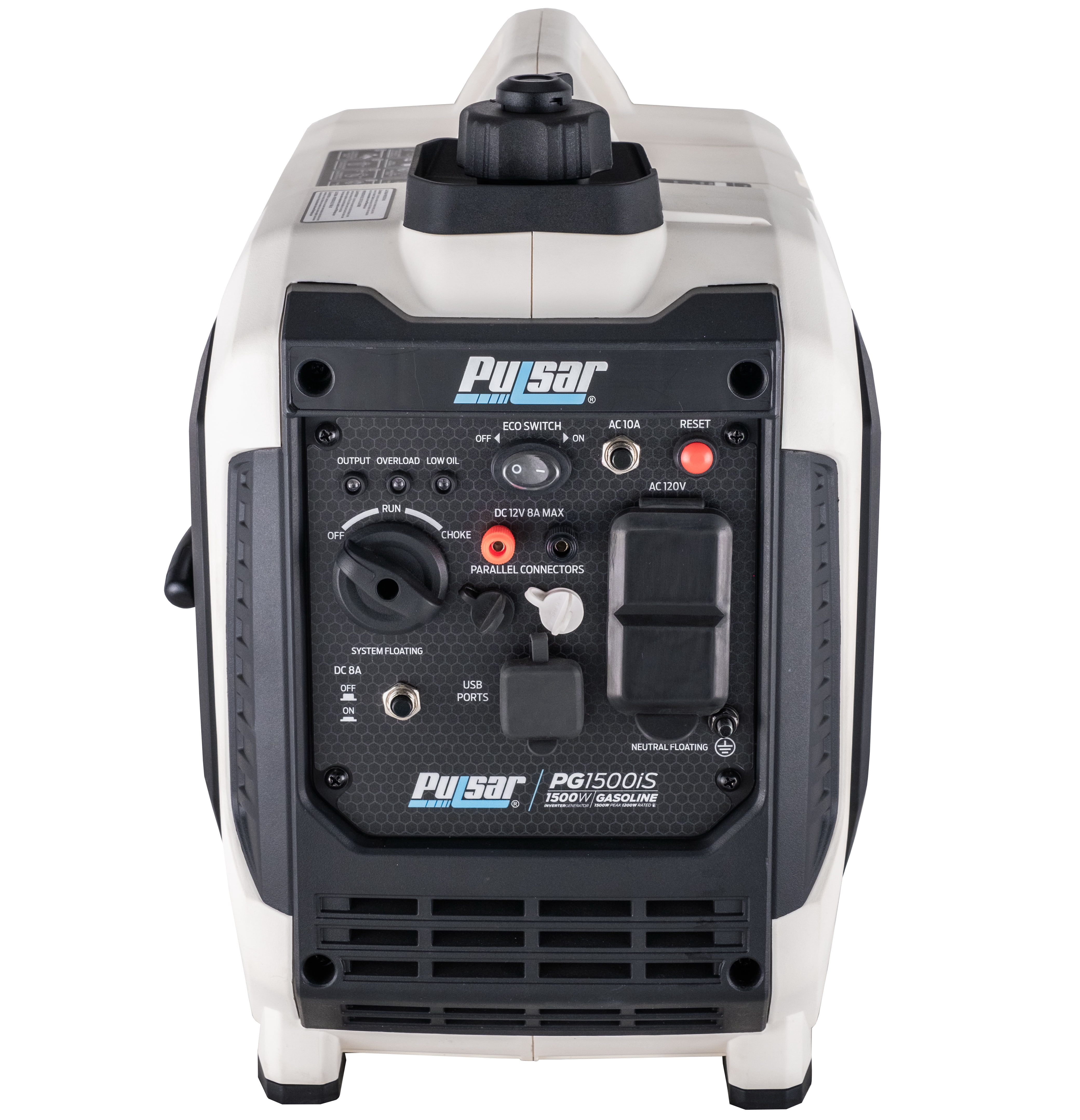 Pulsar 1,500 Watt Quiet Portable Inverter Generator (Parallel Ready, 27 lb) 7lnj6