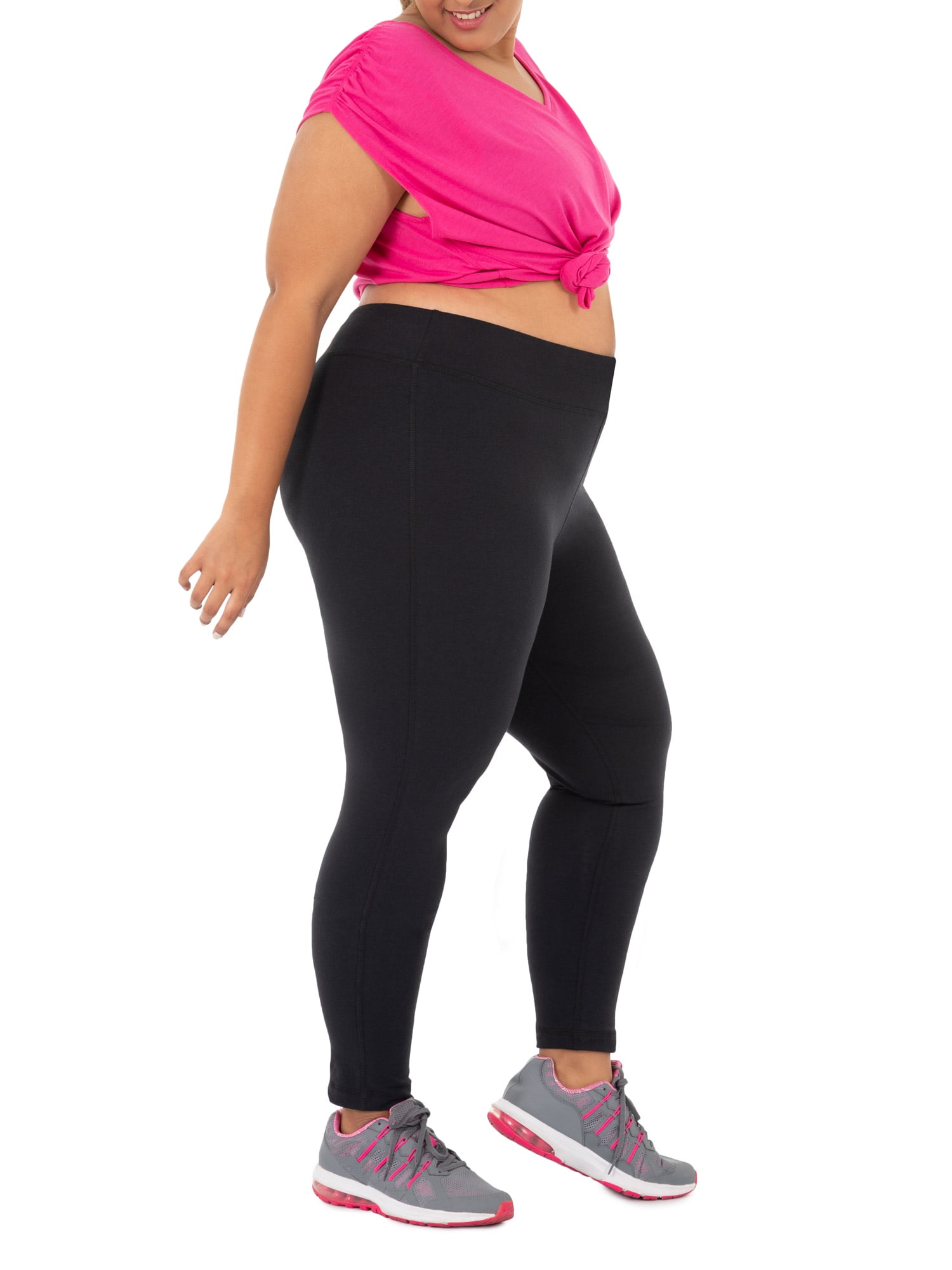 Athletic Works Women's Plus Size Core Active Legging (Black, 28 in Inseam) rq3vl