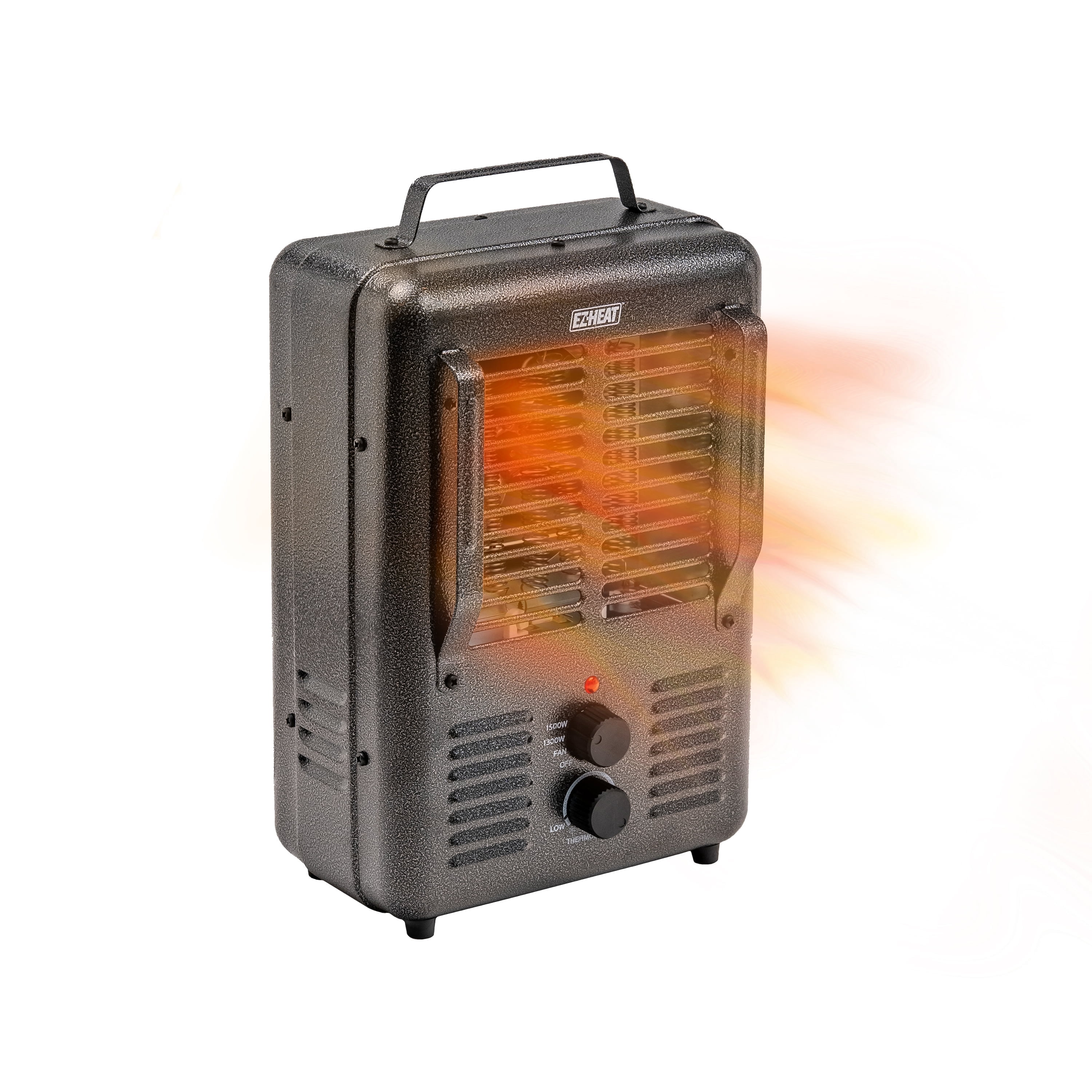 EZ-Heat Milkhouse Utility Space Heater with Adjustable Thermostat (Grey, 14.44 in x 10.5 in x 7.4 in) sl8ov