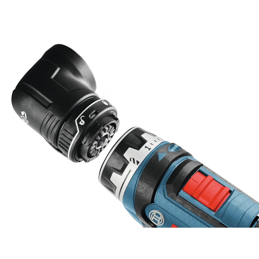 Bosch GSR12V-140FCB22 12V Cordless Drill Driver Kit, Professional Multi-Attachment Power Tool (Refurbished, 5 Piece) 4lu5c