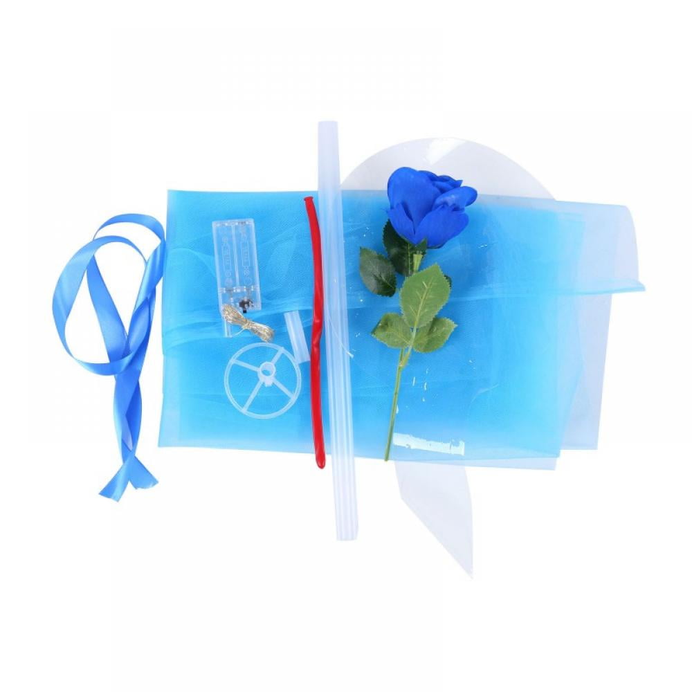 Orchip Luminous Rose Balloon Bouquet with LED Lights (Clear, 1 Pack) fglg5