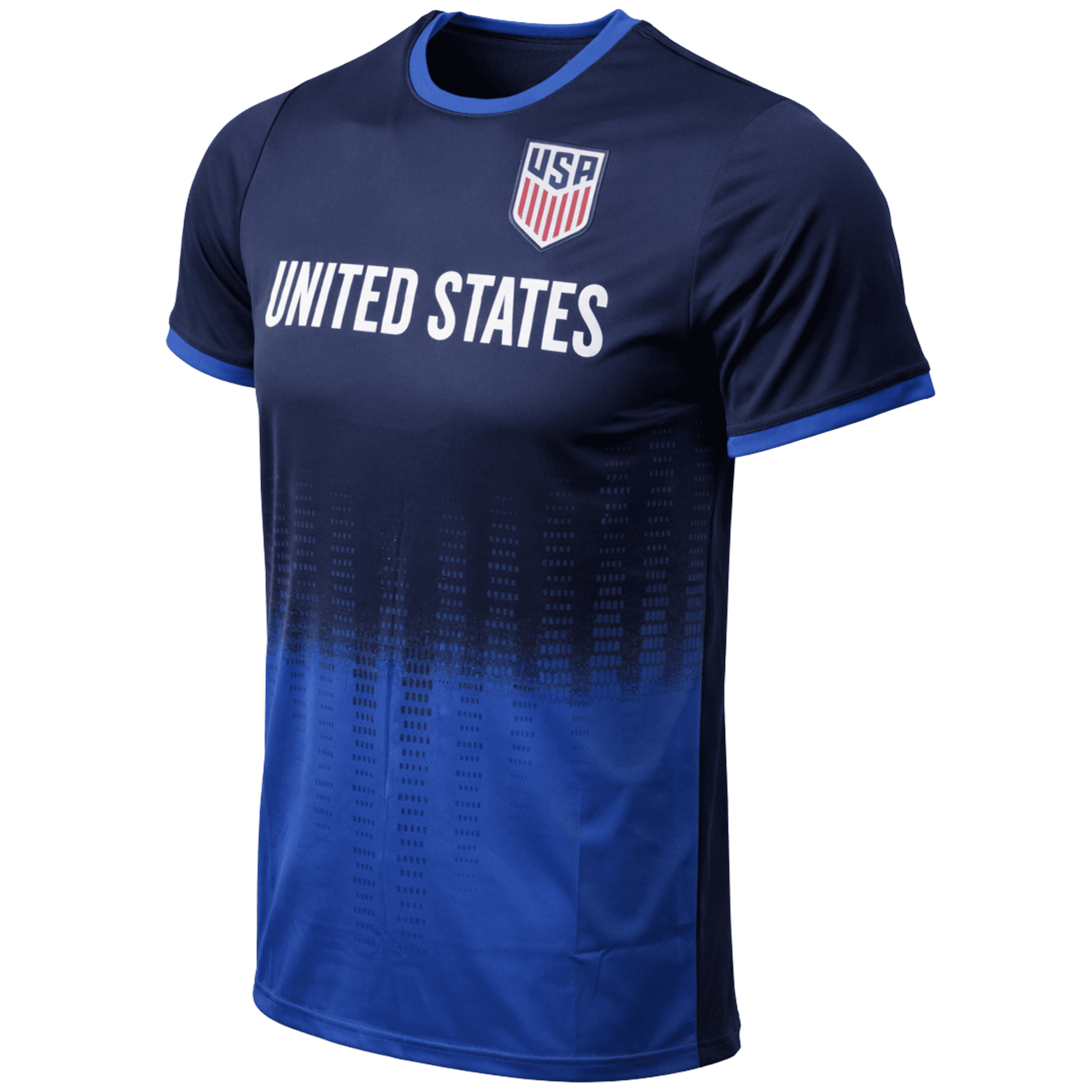 Icon Sports USA Soccer Game Day Jersey, Moisture-Wicking Athletic Shirt (Navy Blue, XL) qkc4n