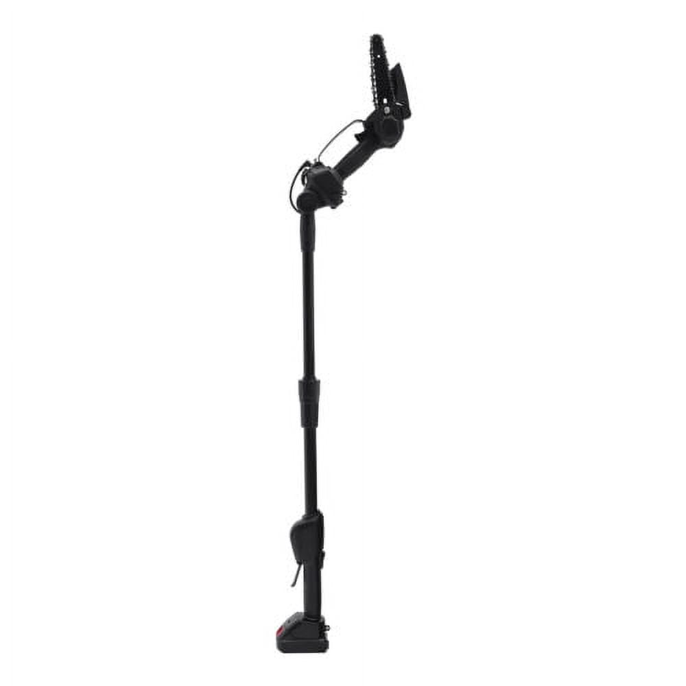 Generic 2-in-1 Cordless Pole Saw for Tree Trimming, Electric Handheld Chainsaw with Extension Pole (Black, 4.26 ft) lp1he