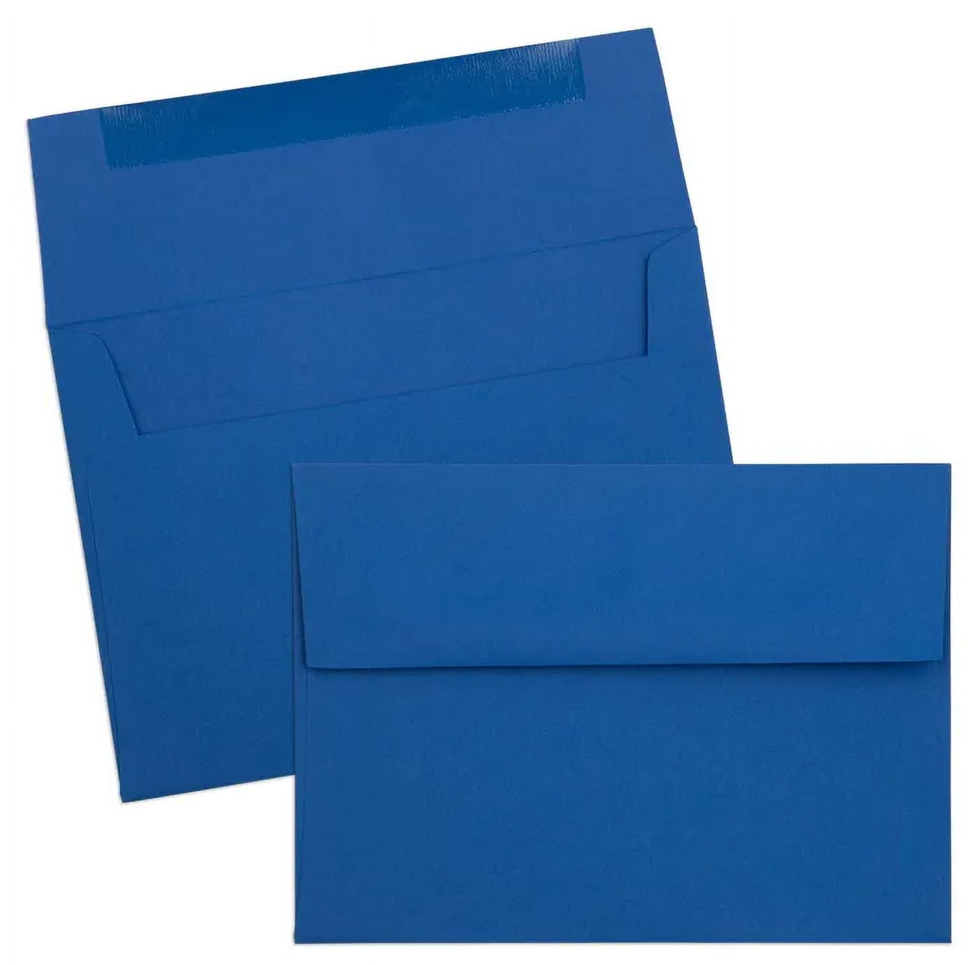 JAM Paper A7 Envelopes, Premium Stationery Mailing Envelopes, Dark Blue (5.25 in x 7.25 in, 25/Pack) rdk16