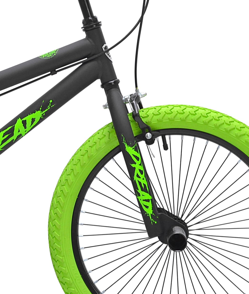 Kent Bicycles Dread BMX Freestyle Bike (Green/Black, 20 in) hyagd