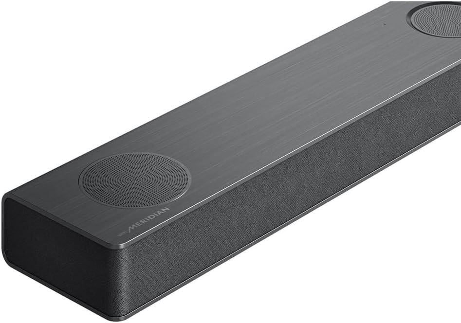 LG 5.1.3 Channel Soundbar System with Dolby Atmos and Rear Surround Speakers (Black, S80TR) v11xp
