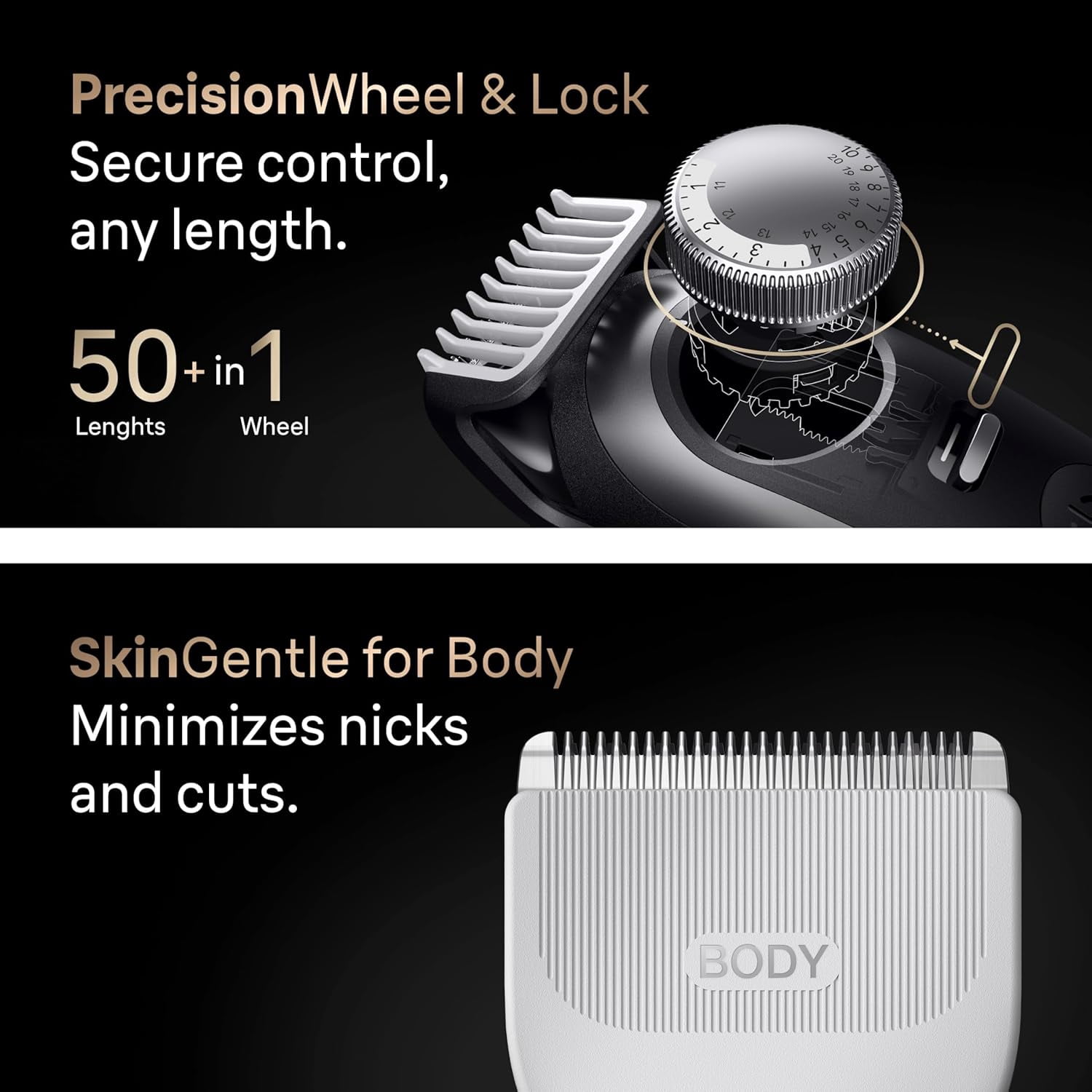 Braun Series 9 PRO All-in-One Beard and Body Grooming Kit, Cordless Electric Trimmer and Shaver for Face and Hair (Brown, 1 Kit) tqtdh