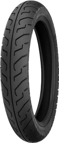 Shinko 712 Front Cruiser Touring Motorcycle Tire (Black, 110/90-19) fnptx
