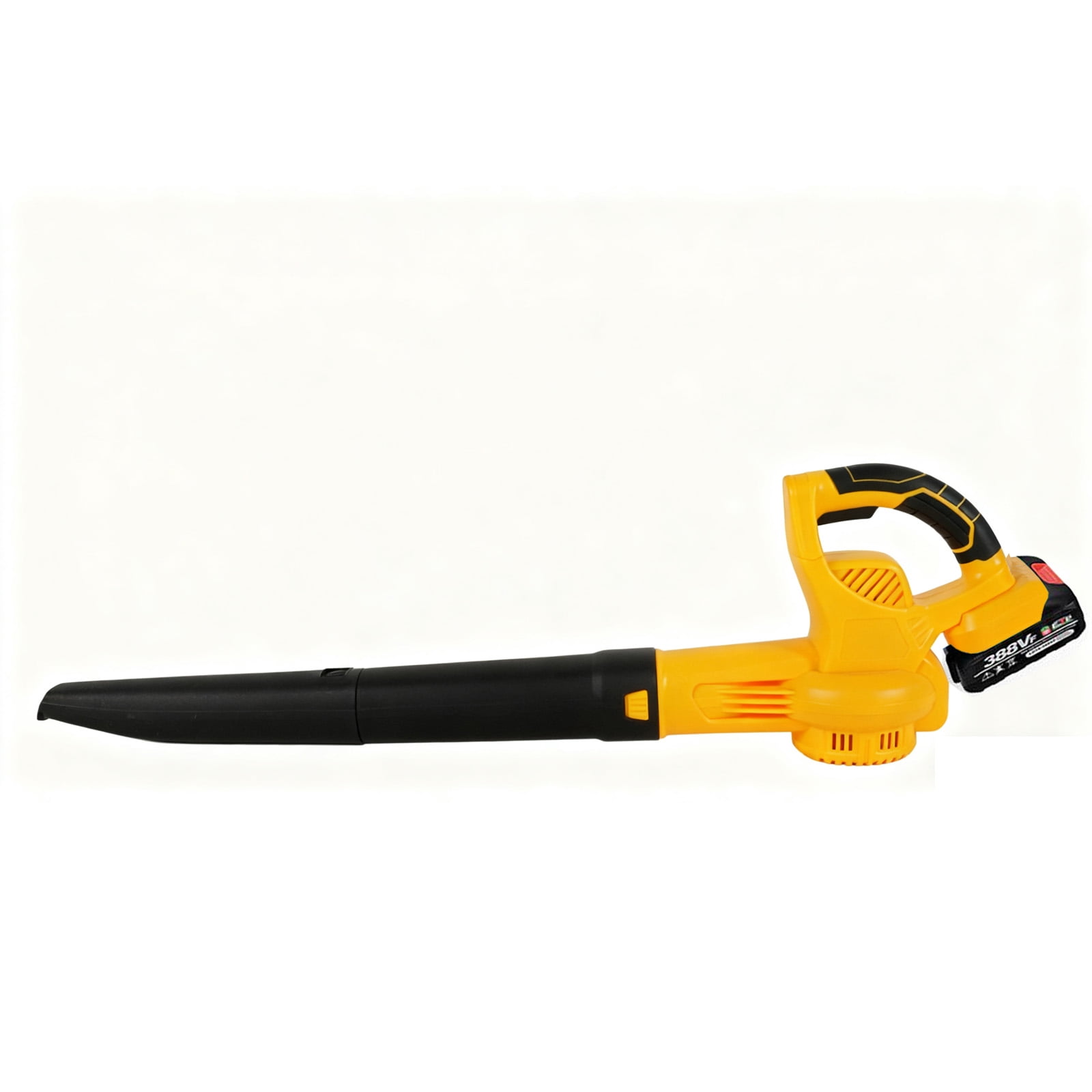 Susuzi 21V Cordless Leaf Blower, Brushless Motor Power Sweeper with 2 Batteries (2.7 lb) ql1yf