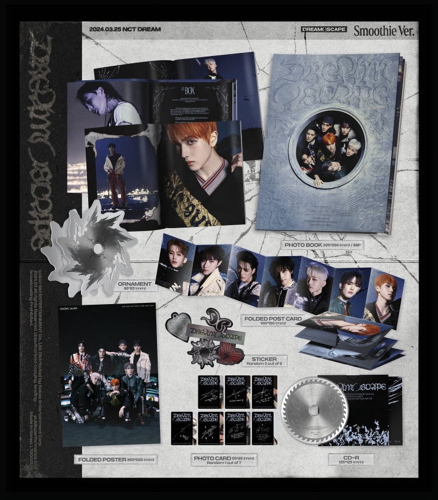 NCT Dream DREAM SCAPE CD Album (Standard Edition, 1 Pack) 3etml