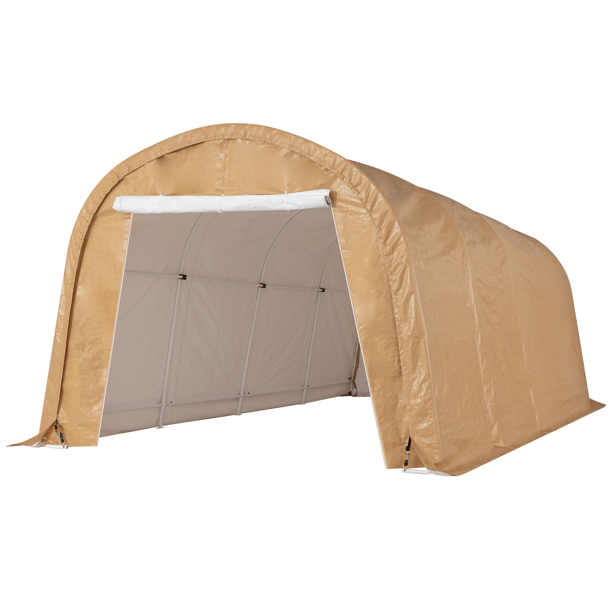 VENTOPYR Heavy Duty Carport Canopy with Steel Frame (10 ft x 20 ft x 9 ft) yhxpf