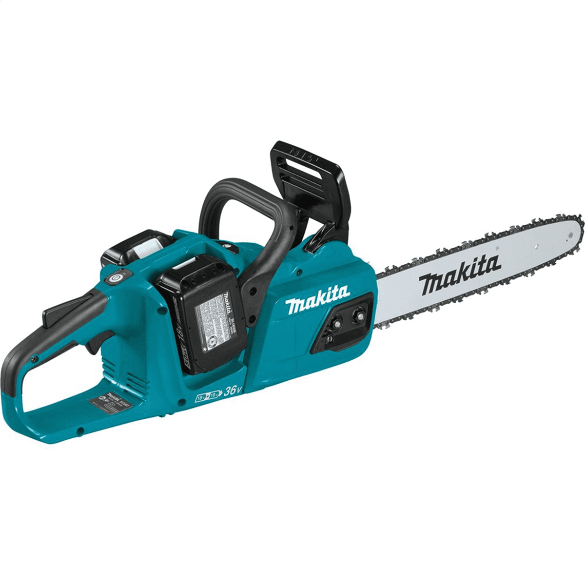 Makita 36V LXT Brushless 14 in Cordless Chain Saw Kit (Black, 5.0Ah) gop3f