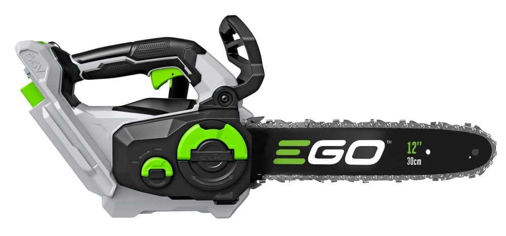 EGO Power+ 12 Inch Cordless Electric Chainsaw Kit (2.5 Ah Battery and Charger Included) 4fr63