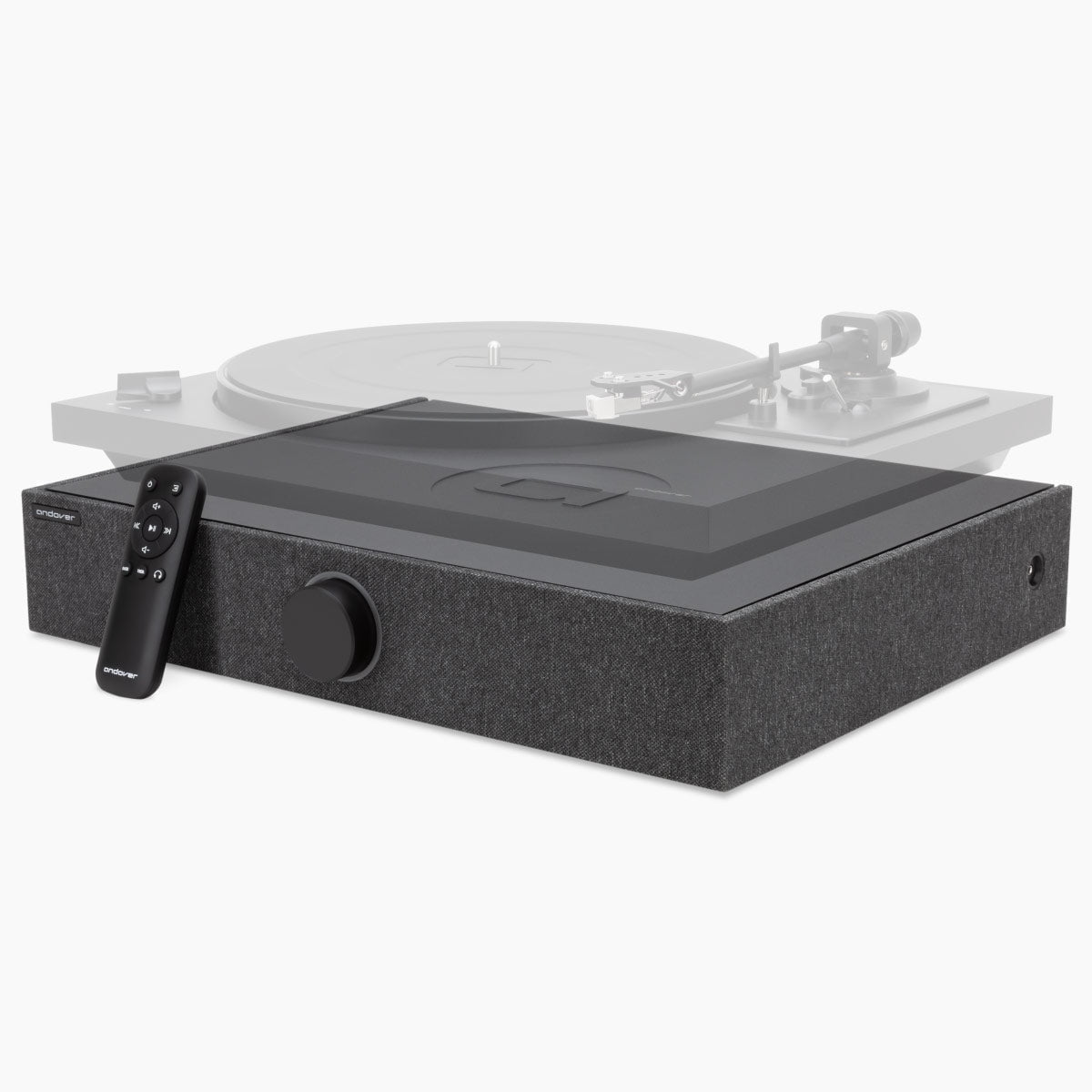 Andover Audio SpinBase 2 Powered Turntable Speaker System (Black) zqv5m