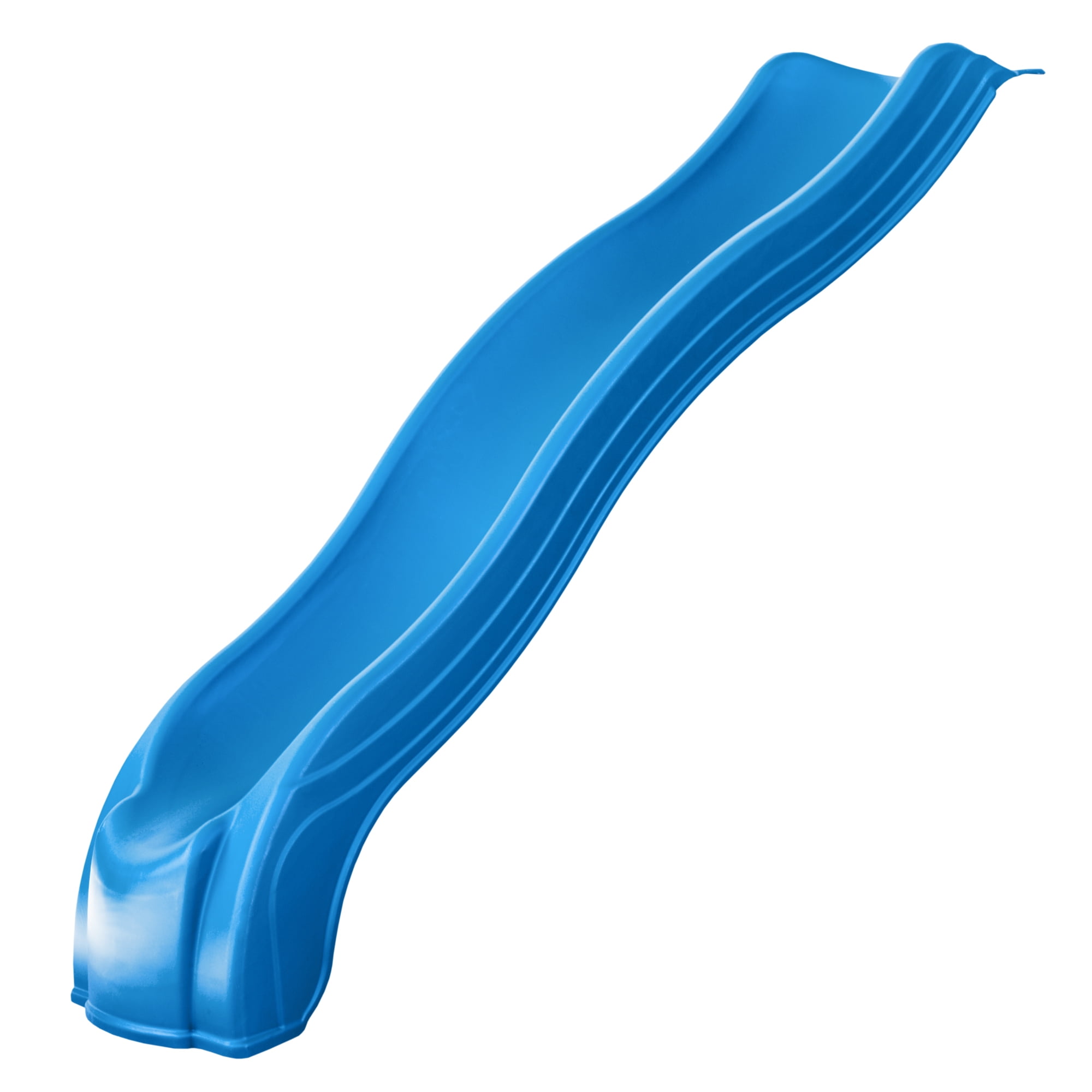 Swing-N-Slide Apex Wave Slide for Backyard Play Sets (Blue, 4 ft) m0zlt