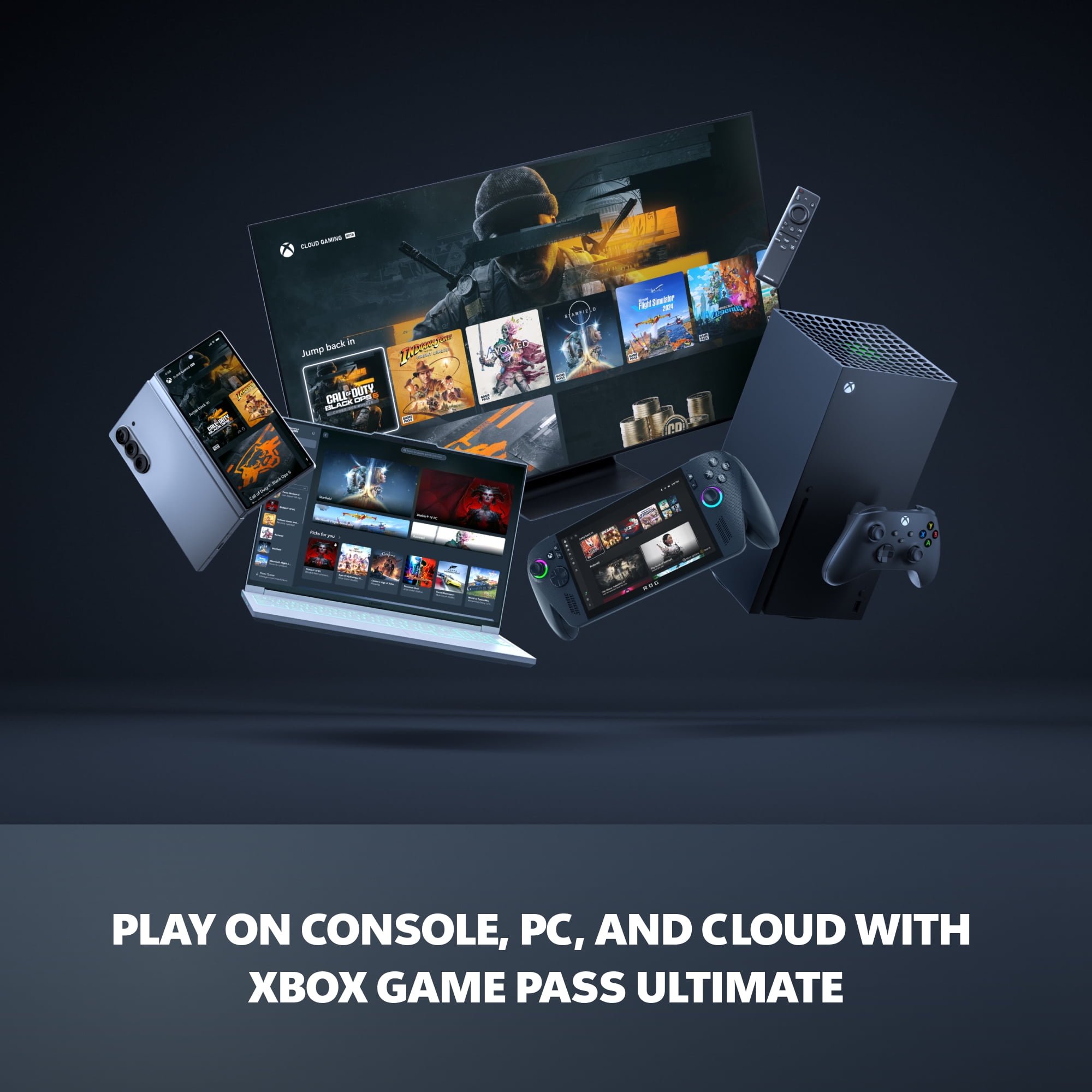 XBOX Series X Gaming Console (Carbon Black, 1TB SSD) 1ponc