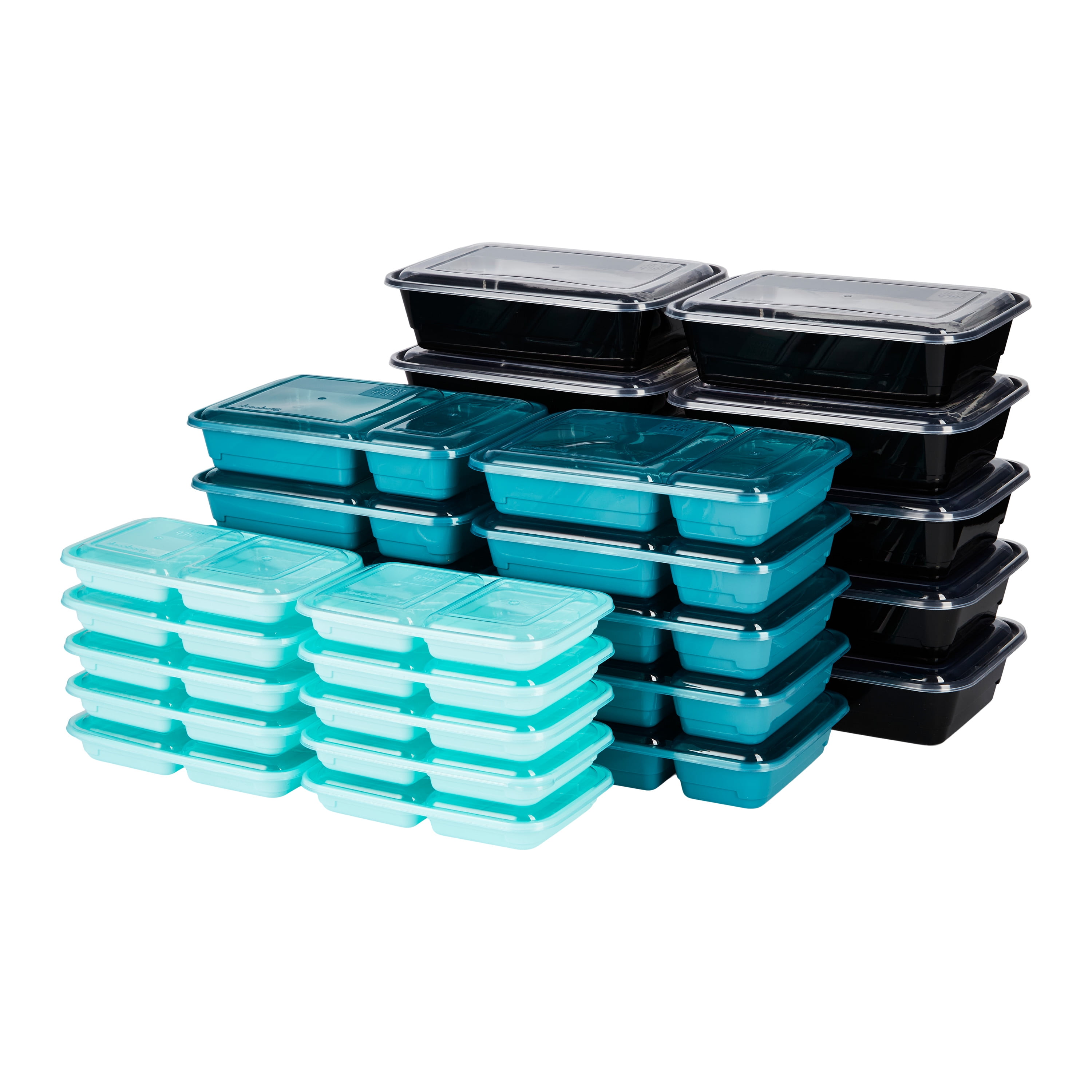 GoodCook Meal Prep Food Storage Container Set with Lids (30 Count, Assorted Sizes) s60q1