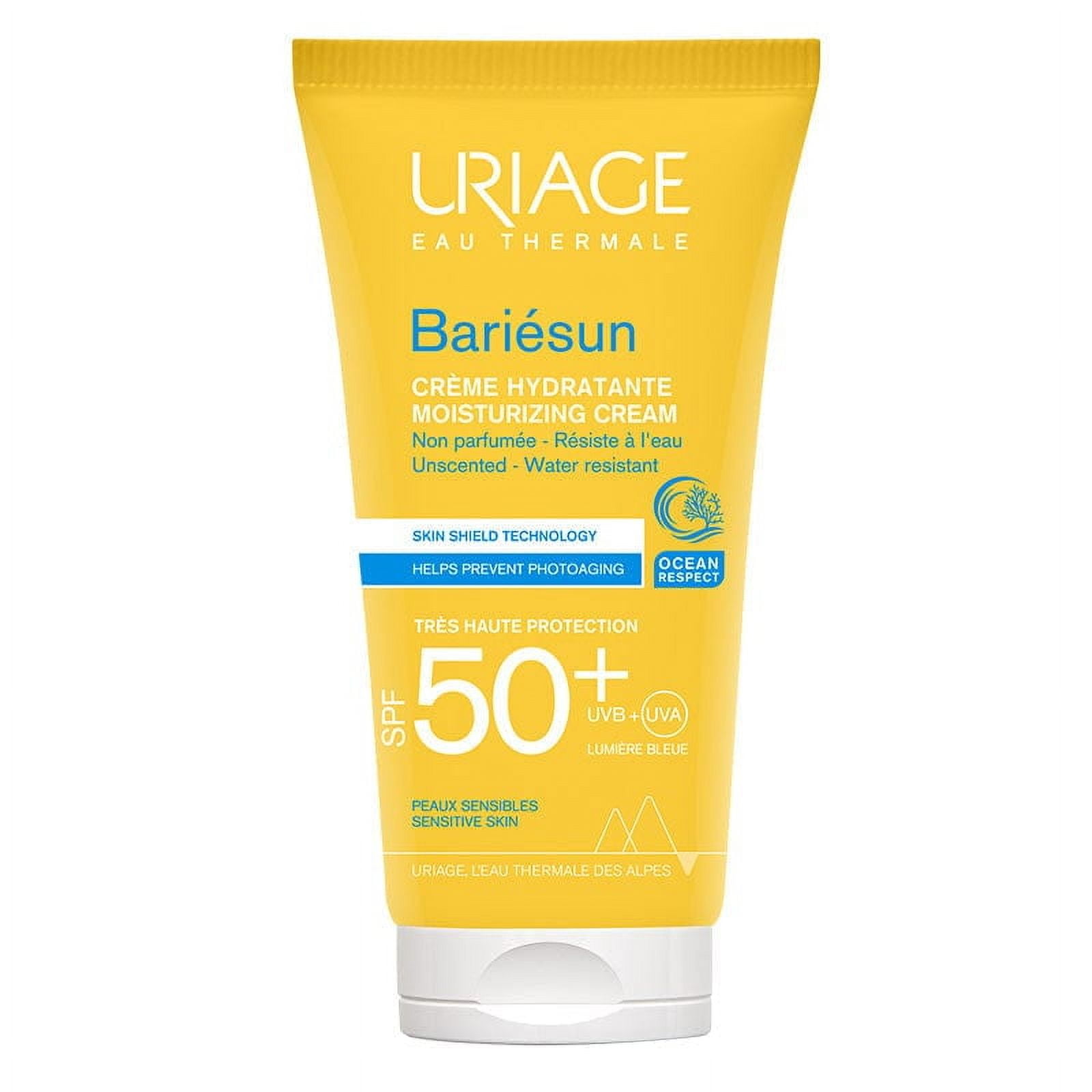 Uriage Bariesun Moisturizing Sunscreen SPF 50+ High Protection (1.69 fl oz) 50p5m