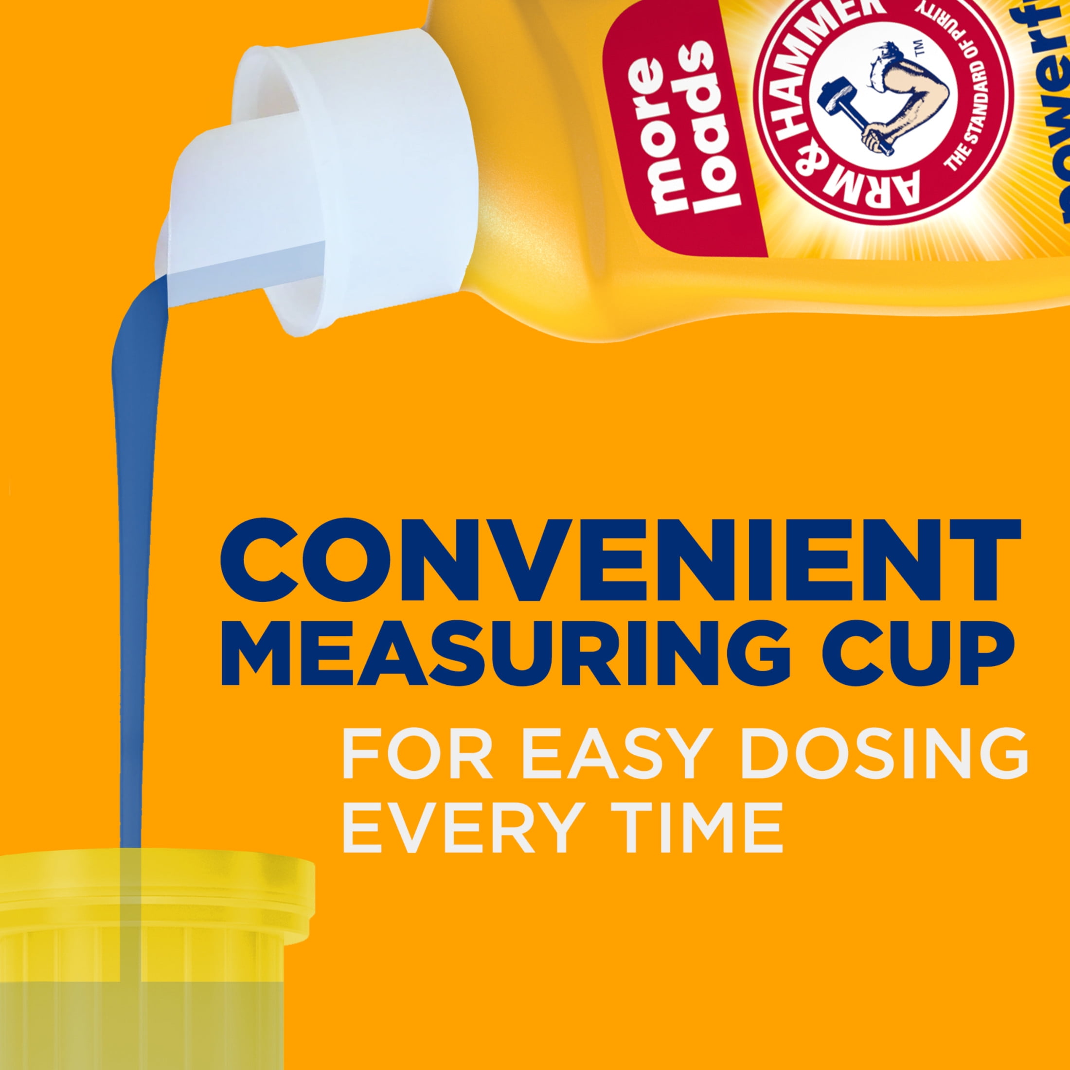 ARM & HAMMER Clean Burst Liquid Laundry Detergent (110 fl oz) t0s2q