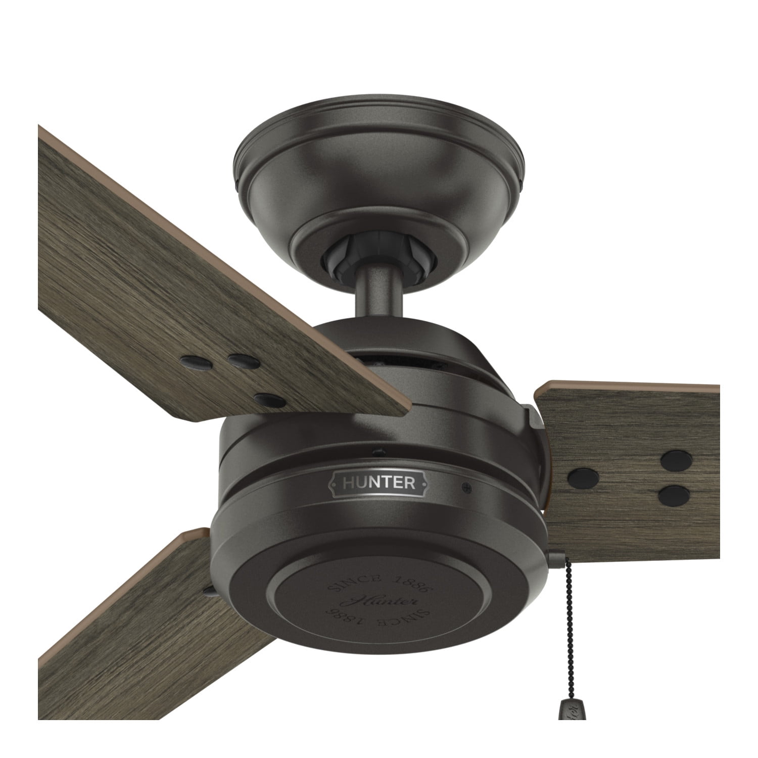 Hunter Cassius Ceiling Fan (Noble Bronze, 52 in) lmk63