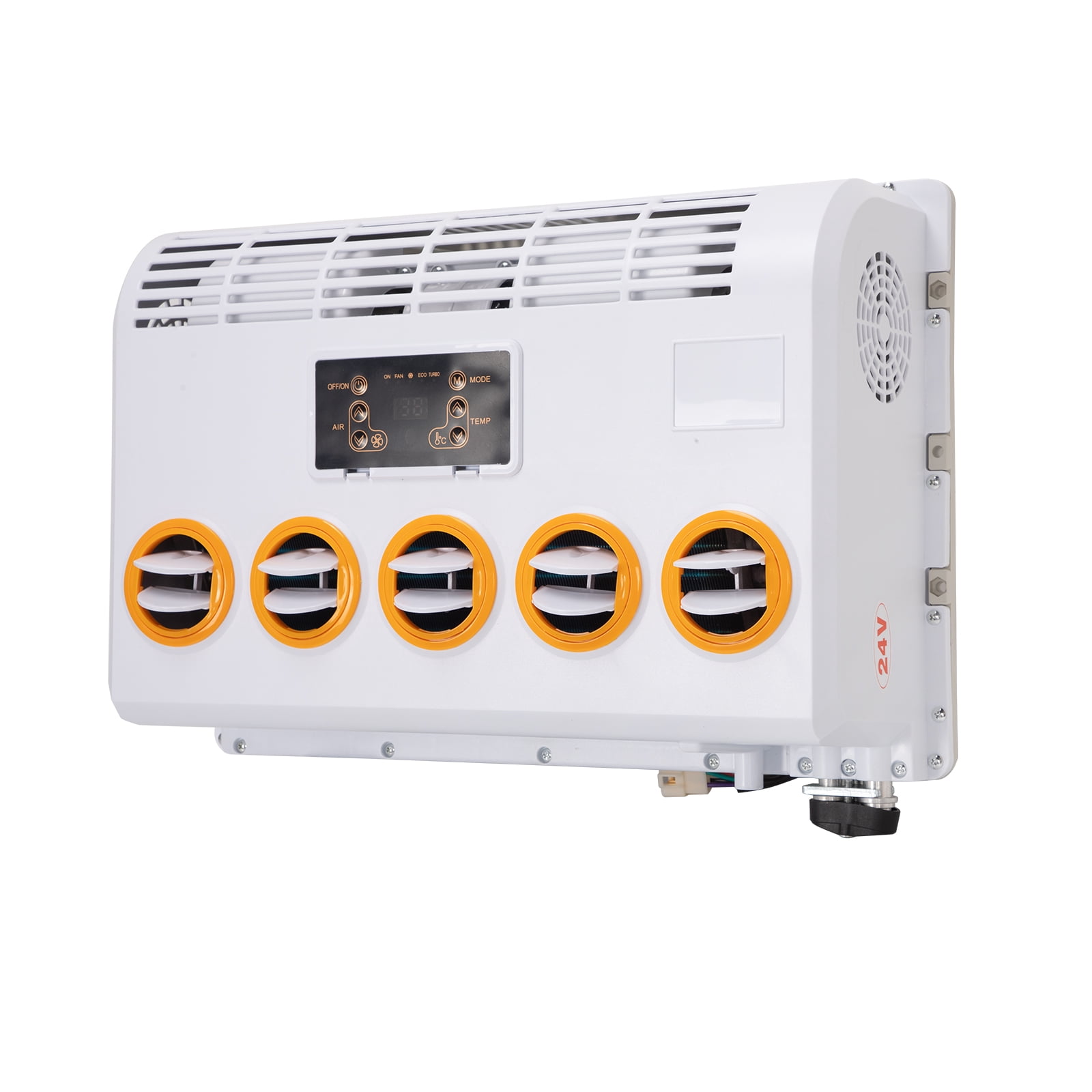 Kkonetoy 11000 BTU 24V Air Conditioner for Semi Truck, RV, and Caravan (11000 BTU) 4r6nf