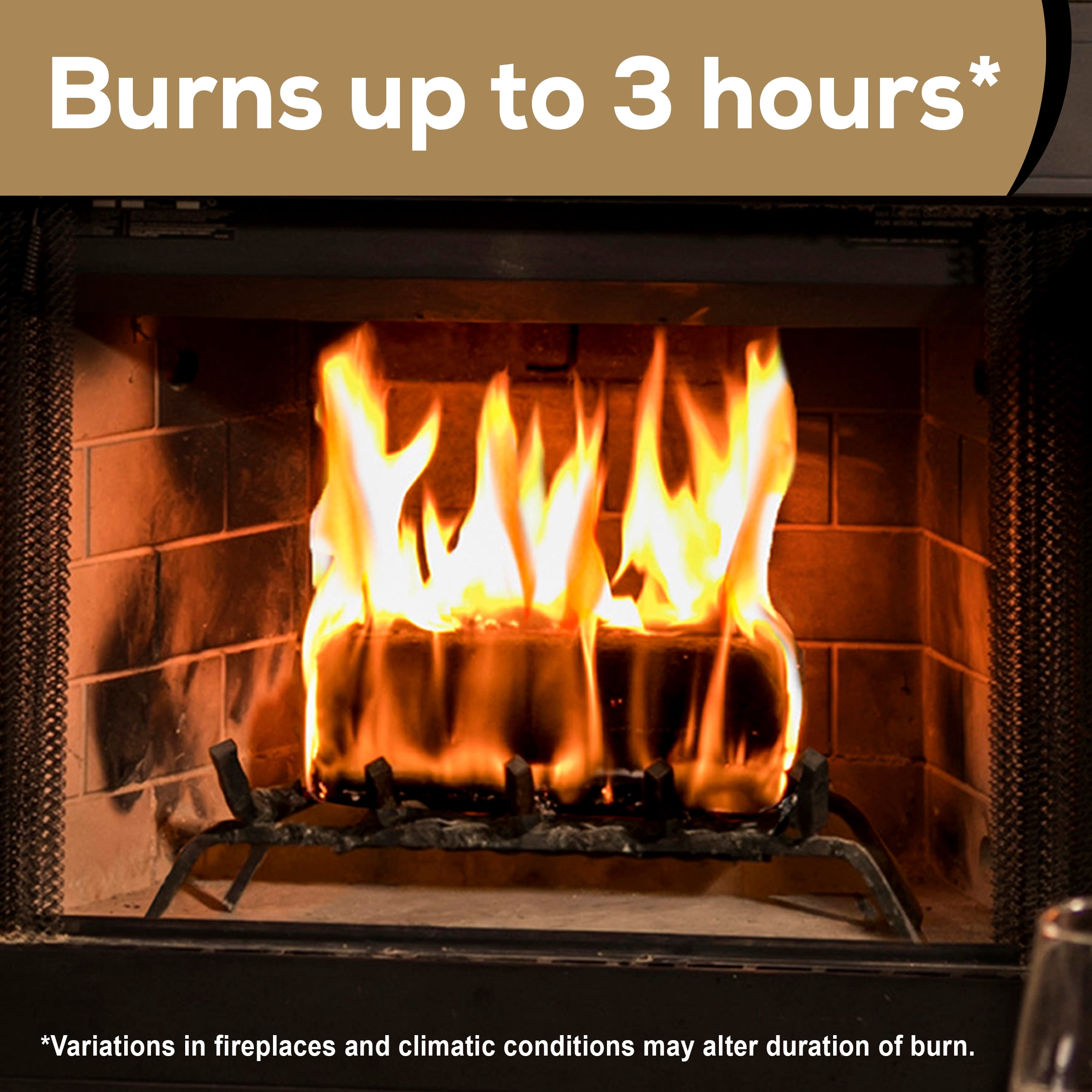 Duraflame Gold Ultra Premium Firelogs (Gold, 4.5 lb, 6-Pack) r8ndc