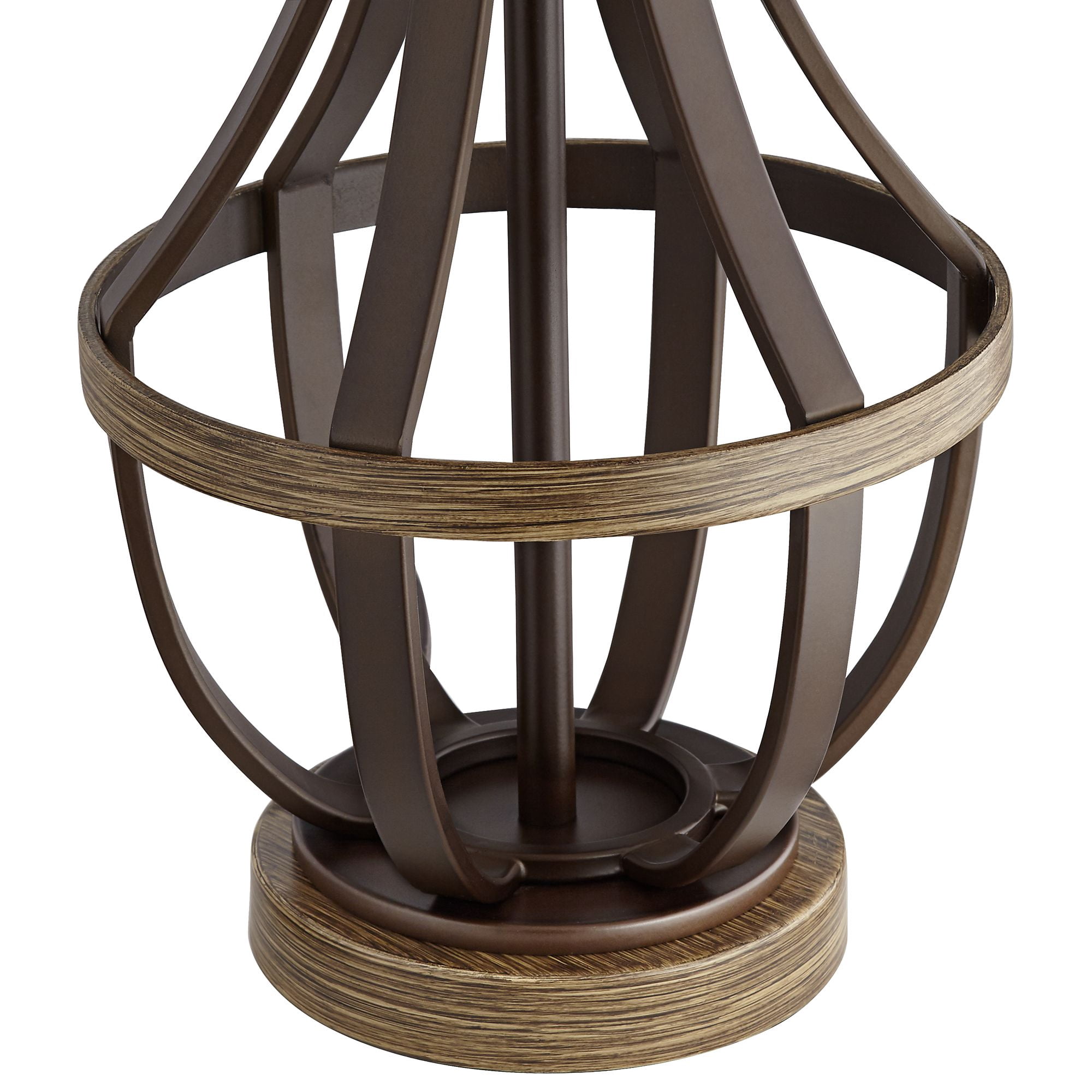 Franklin Iron Works Louanne Industrial Table Lamp (Oil Rubbed Bronze, 29 in) pp92i
