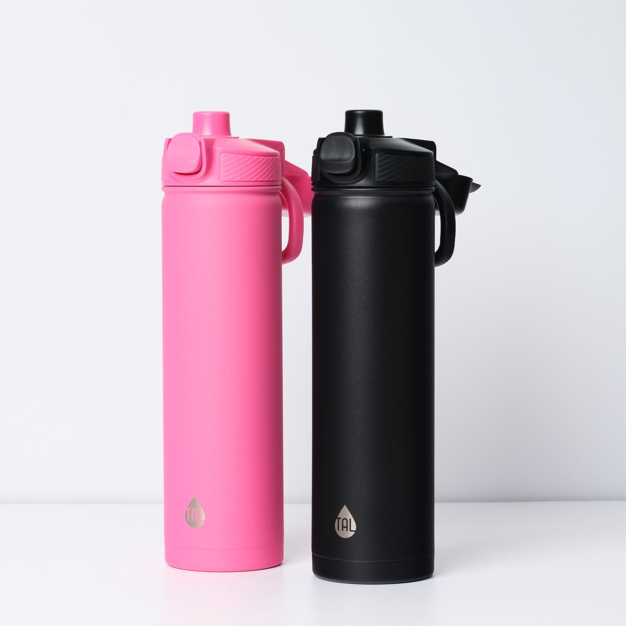 TAL Ranger Stainless Steel Insulated Water Vessel with Push Lock Lid (Black, 28 fl oz) p5r2e