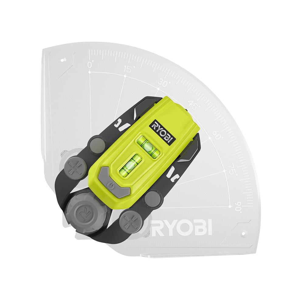 Ryobi Multi Surface Laser Level Tool with Self-Leveling Technology (Green, 1 Pack) 2212v