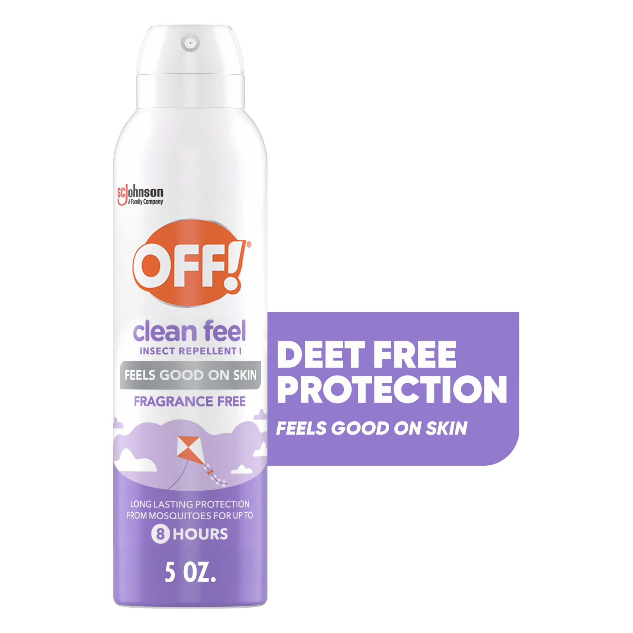 OFF! Clean Feel Picaridin Insect Repellent Spray, Non-Greasy Mosquito and Tick Protection (5 oz) a5wy8