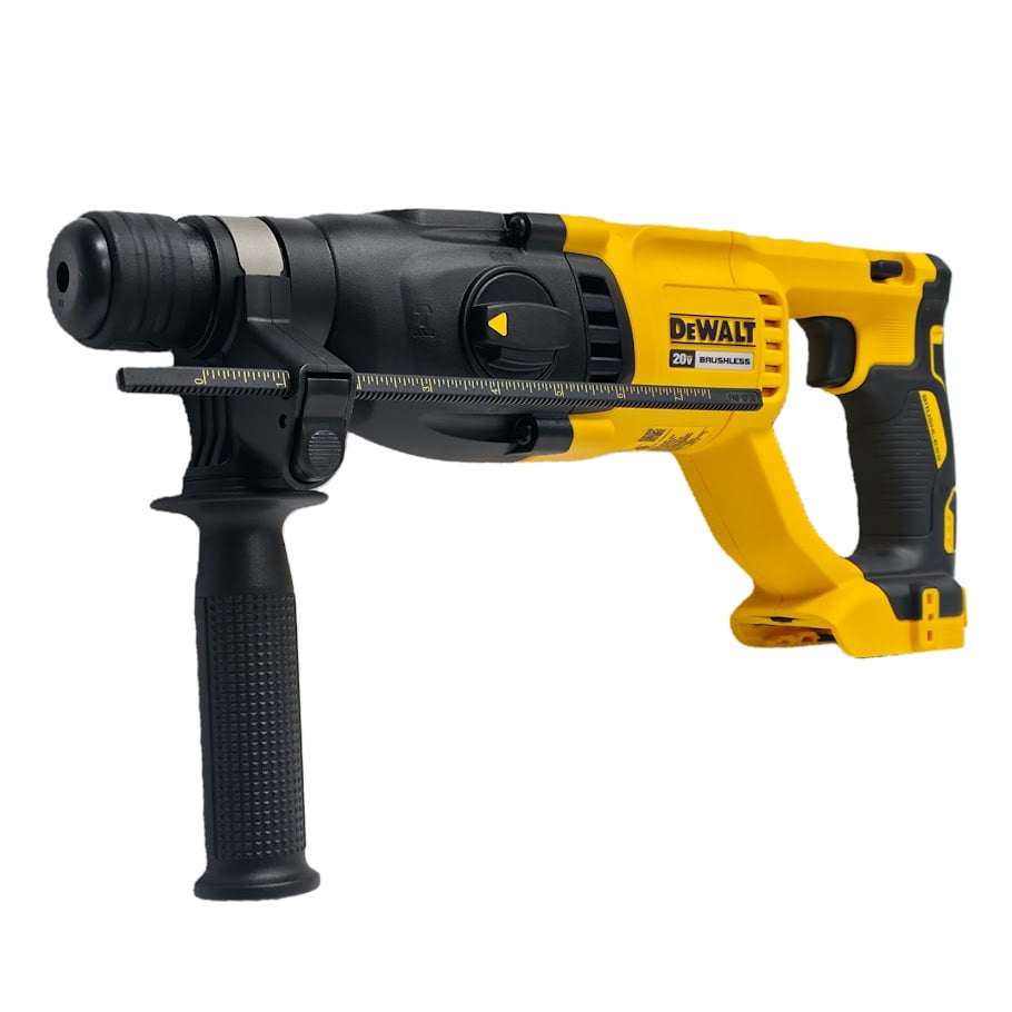 DEWALT 20V MAX XR Brushless 1 in D-Handle Rotary Hammer (DCH133B) High-Performance Cordless Power Tool (Yellow, 1 in) 479xi