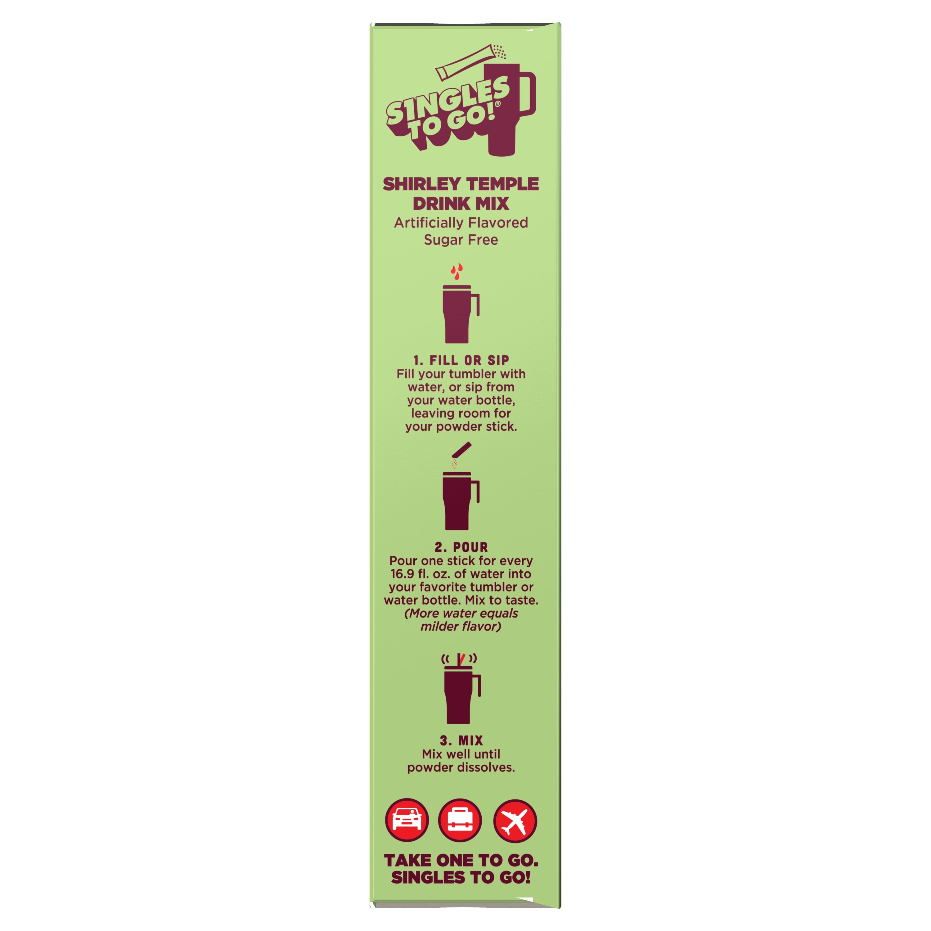Wyler's Light WaterTok Shirley Temple Powdered Drink Mix (8 Count Packets) brdgh - Image 7