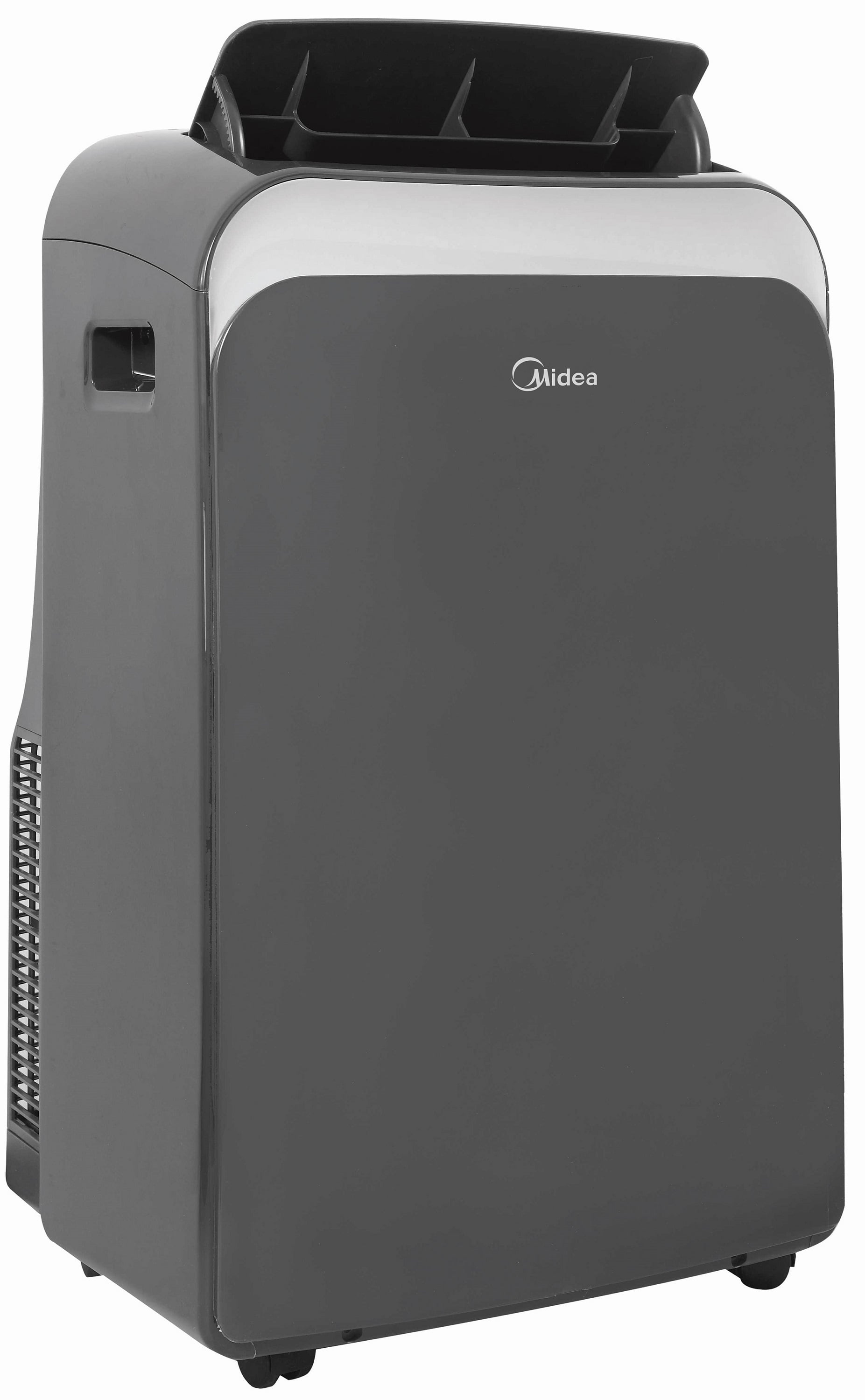 Midea 8,000 BTU Portable Air Conditioner, 3-In-1 Dehumidifier and Fan with Wi-Fi and Alexa (Gray, 350 sq. ft.) bq8h5