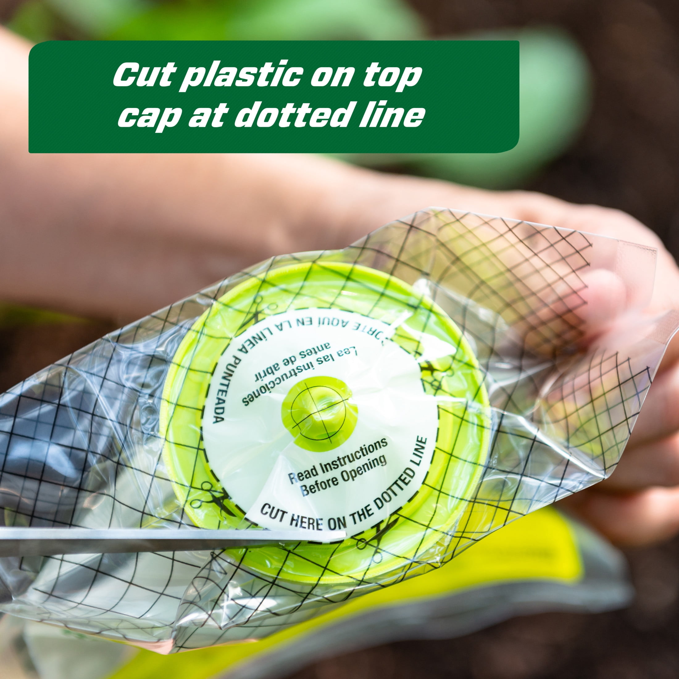 RESCUE! Yellow Jacket Disposable Trap (Outdoor Pest Control, 1 Pack) pk7by