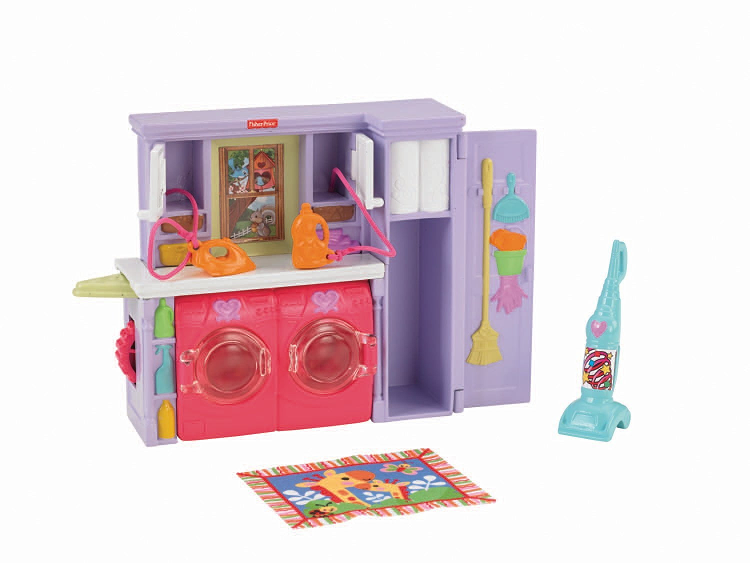Fisher-Price Loving Family Laundry Room Dollhouse Furniture Set (1 Piece) c59o8