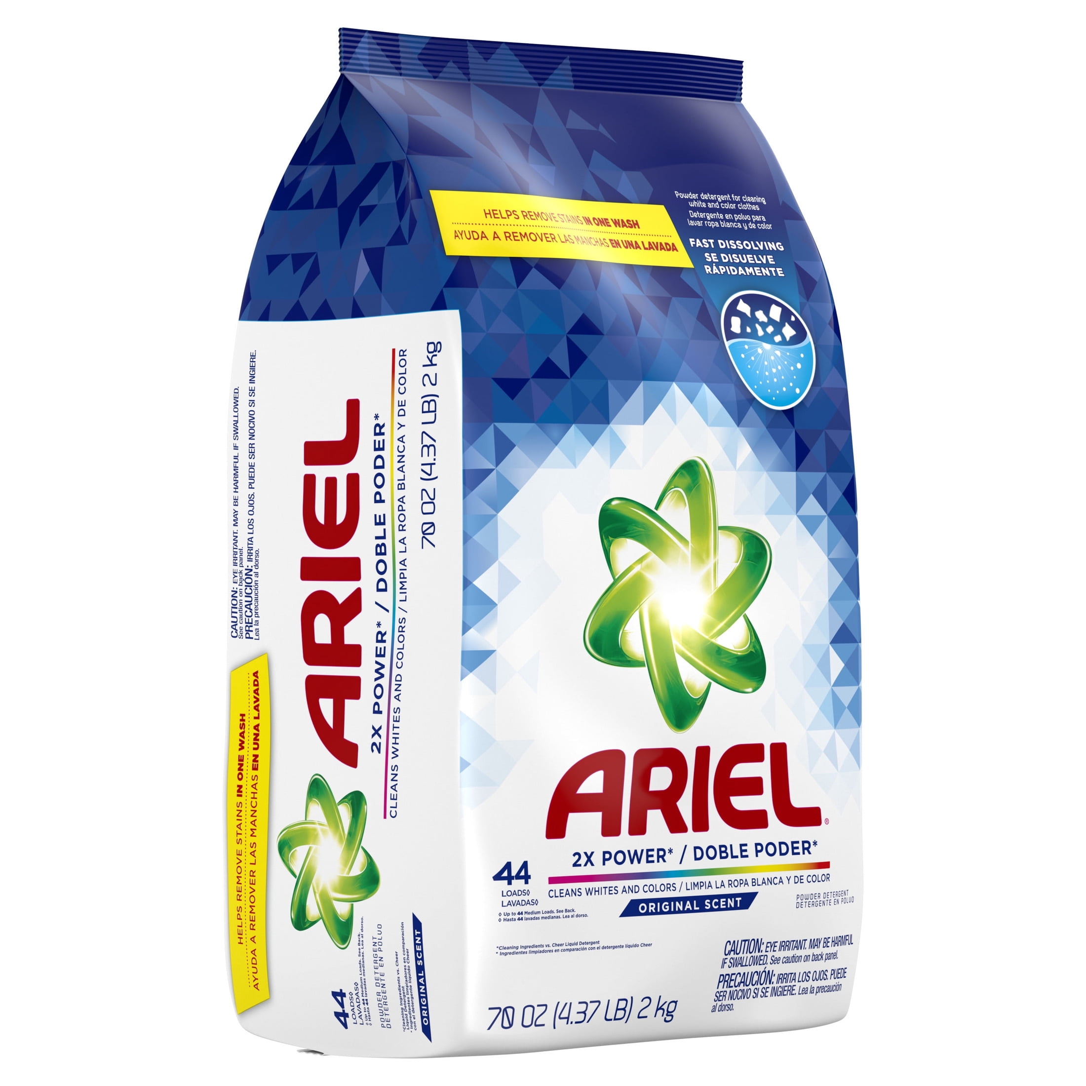 Ariel Laundry Detergent Powder, Original Scent, Deep Cleaning Formula (70 oz) 5gae4